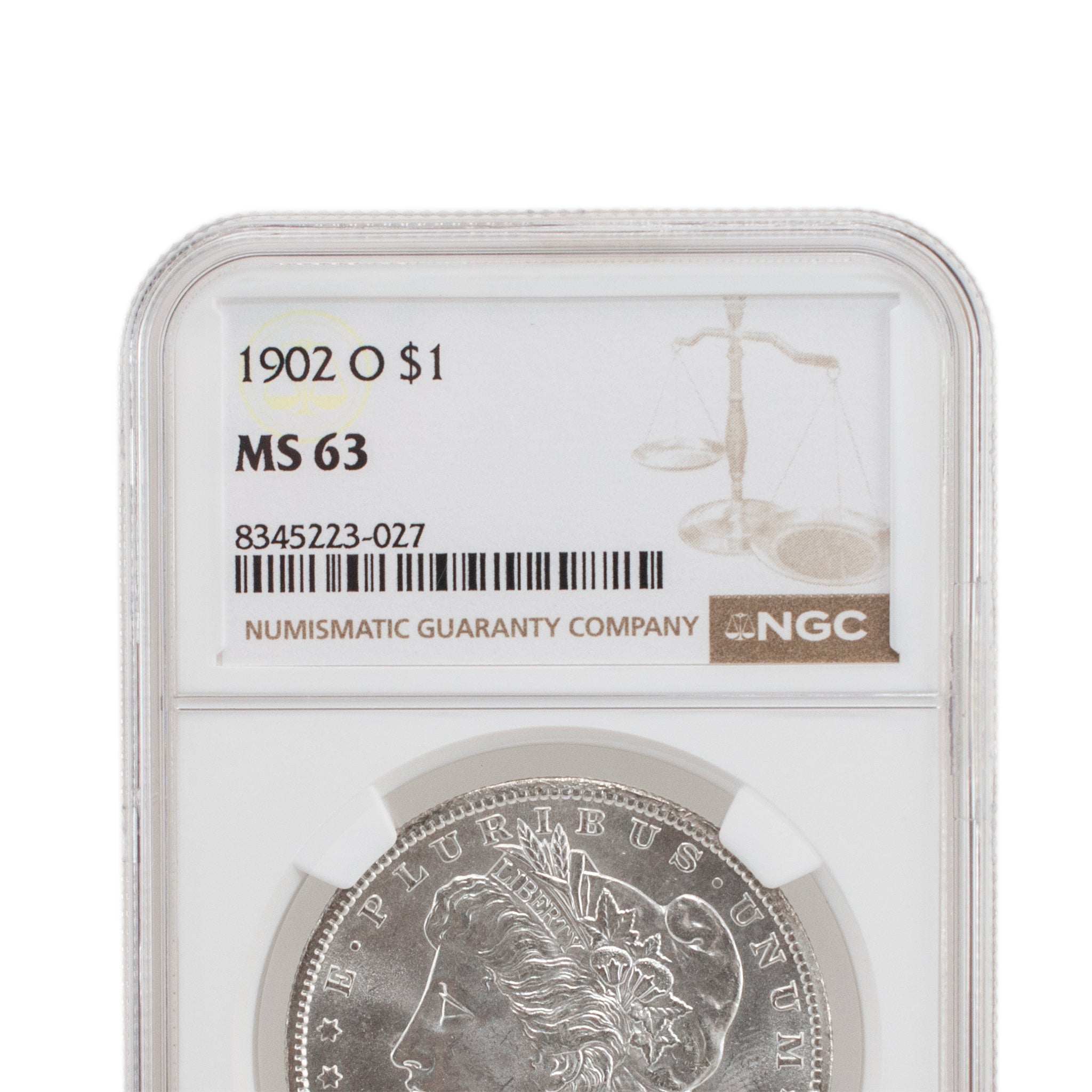 1902 O NGC MS63 Silver $1 Morgan Coin
