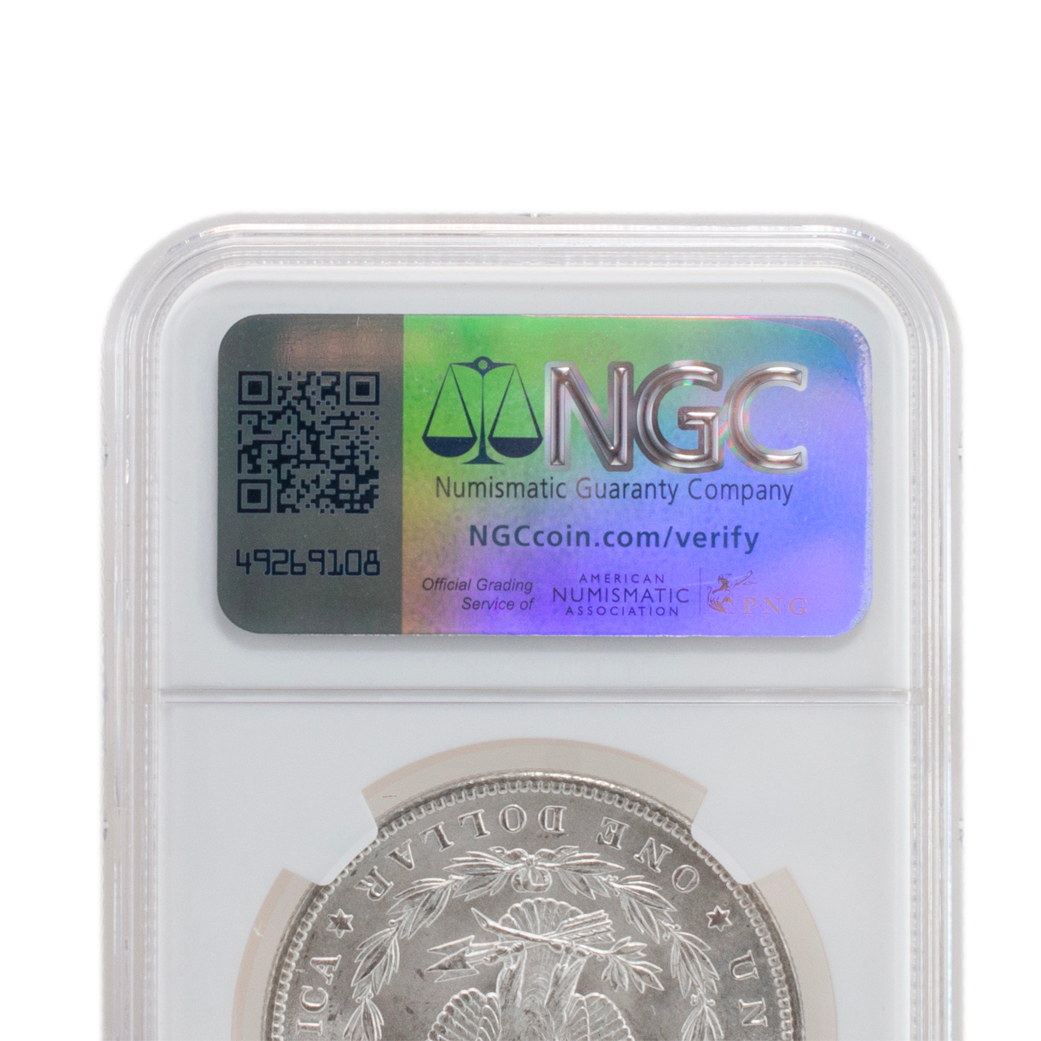 1889 NGC MS64 Silver $1 Morgan Coin