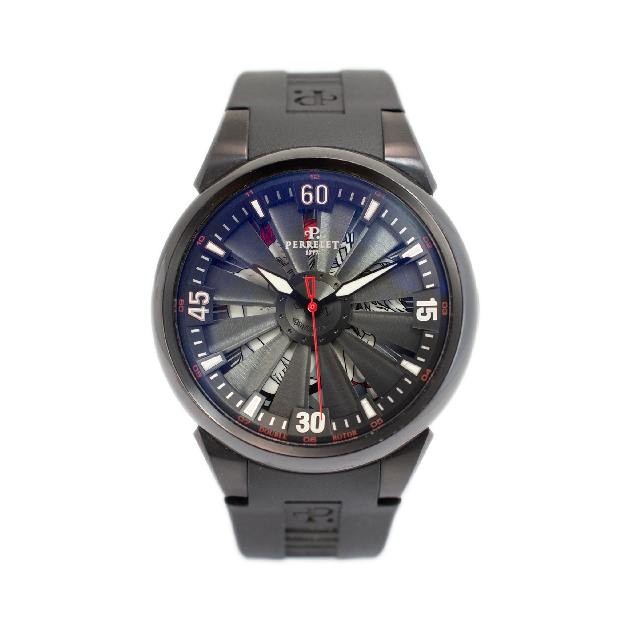 Perrelet Turbine 44MM A4021/3 Limited Edition Erotic Dial Stainless Steel Watch