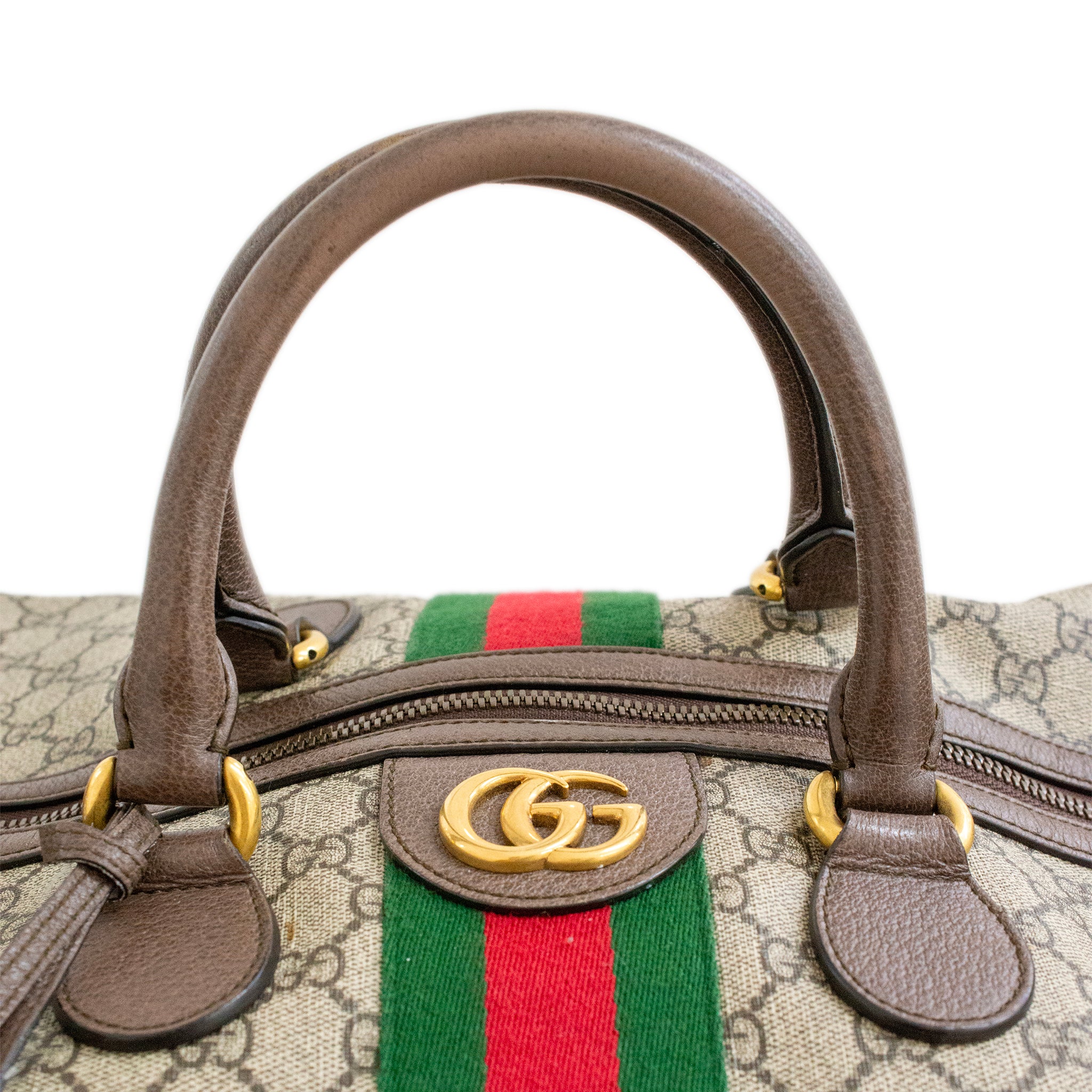 Gucci GG Supreme Ophidia 547959 Large Carry-on Duffle Handbag