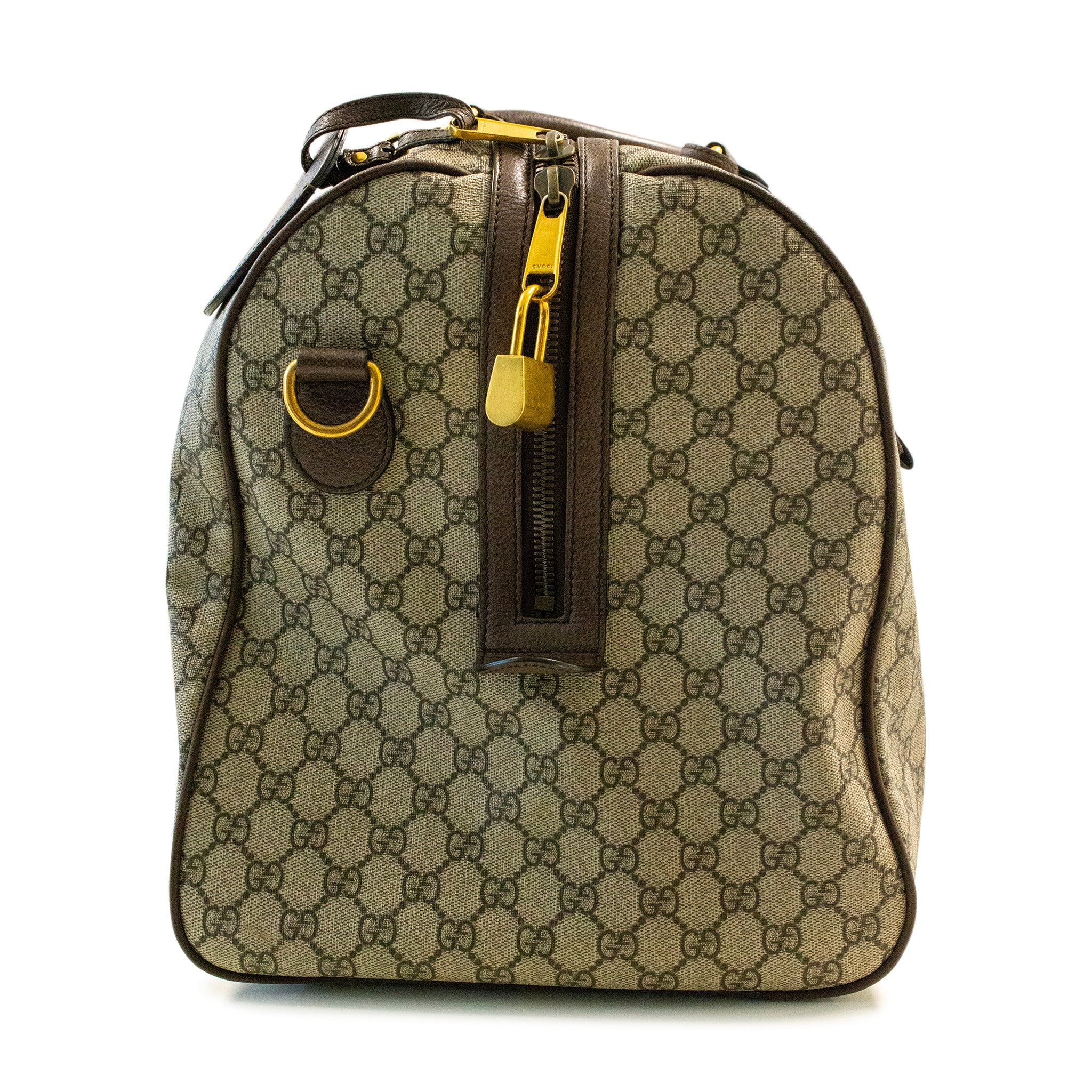 Gucci GG Supreme Ophidia 547959 Large Carry-on Duffle Handbag