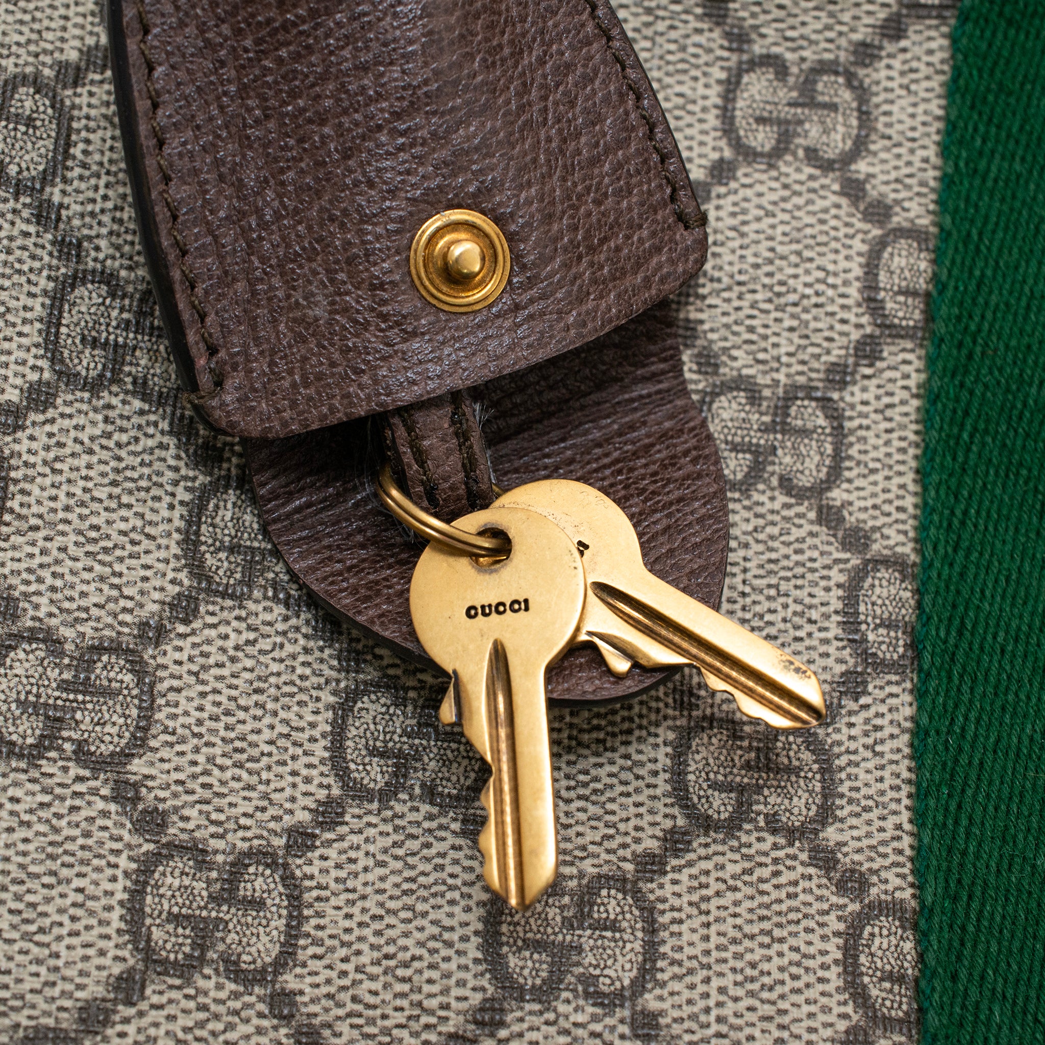 Gucci GG Supreme Ophidia 547959 Large Carry-on Duffle Handbag