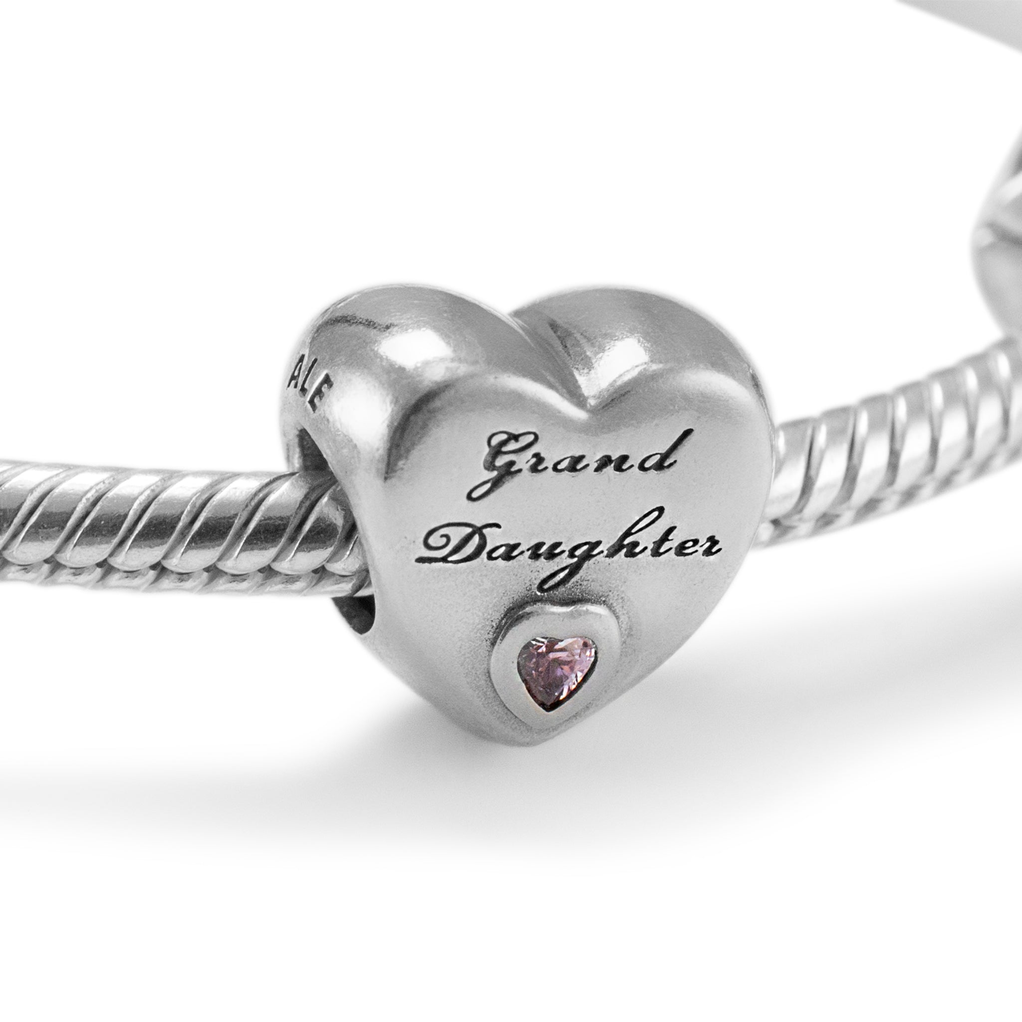 Pandora 925 Sterling Silver Charm Bracelet