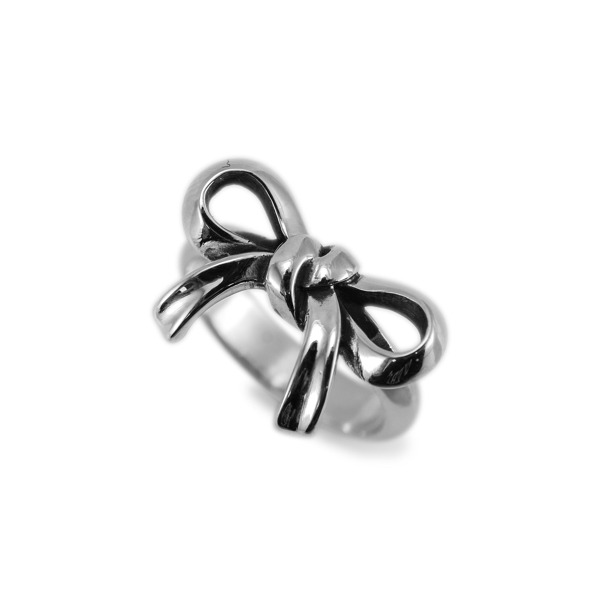 James Avery Retired 925 Sterling Silver Bow Cocktail Ring