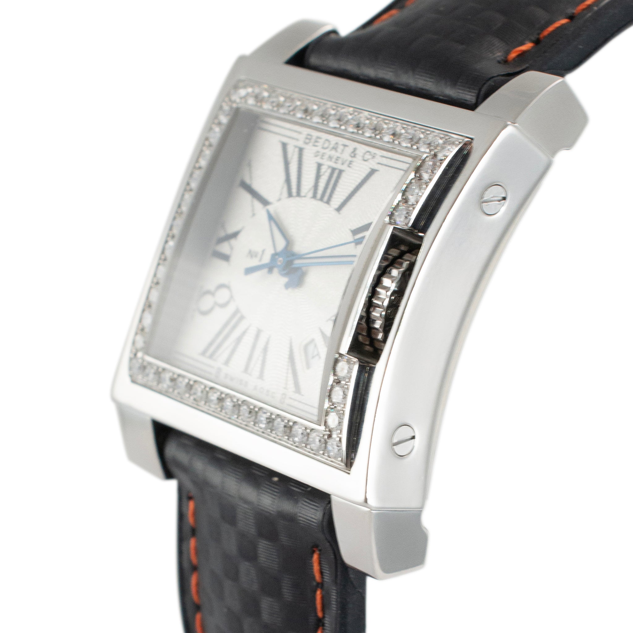 Bedat & Co. Geneve N01 31.50mm 114.030.100 Diamond Bezel Stainless Steel Watch