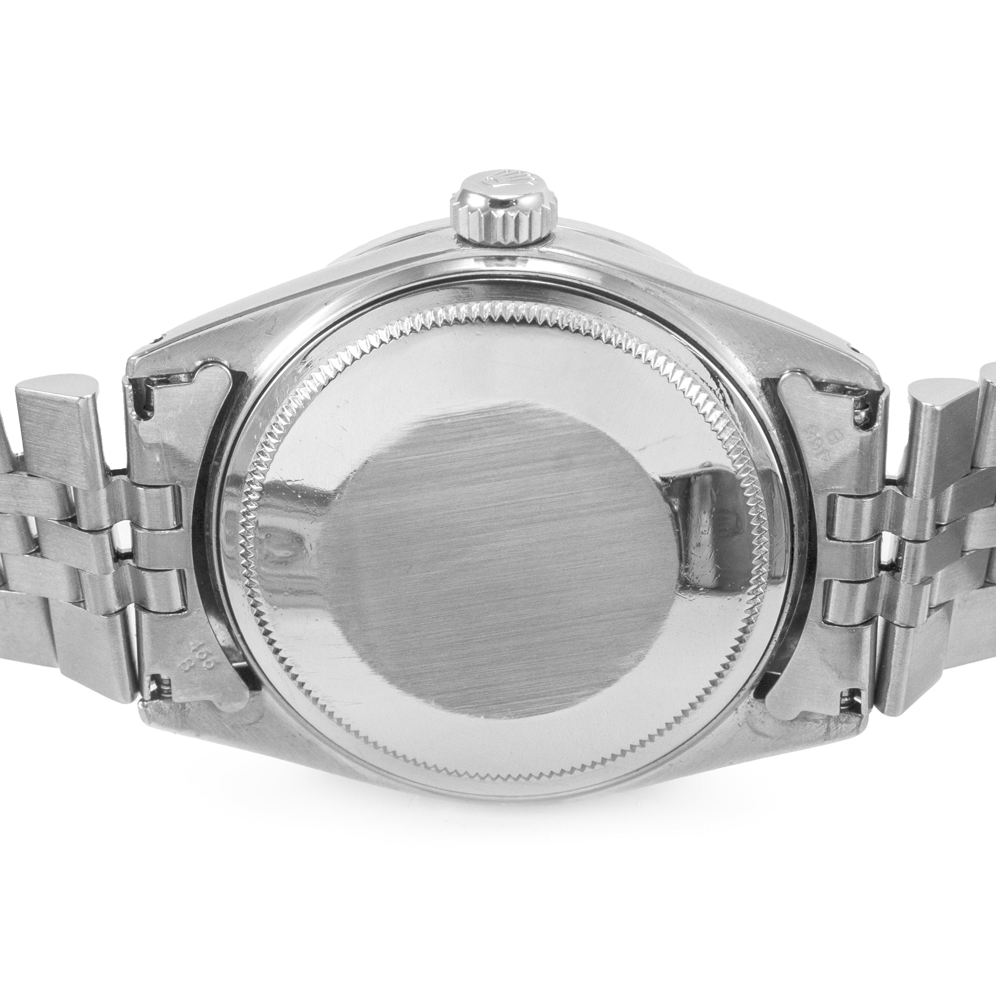 1972 Rolex Datejust 36MM 1601 Diamond Bezel Jubilee Stainless Steel Watch