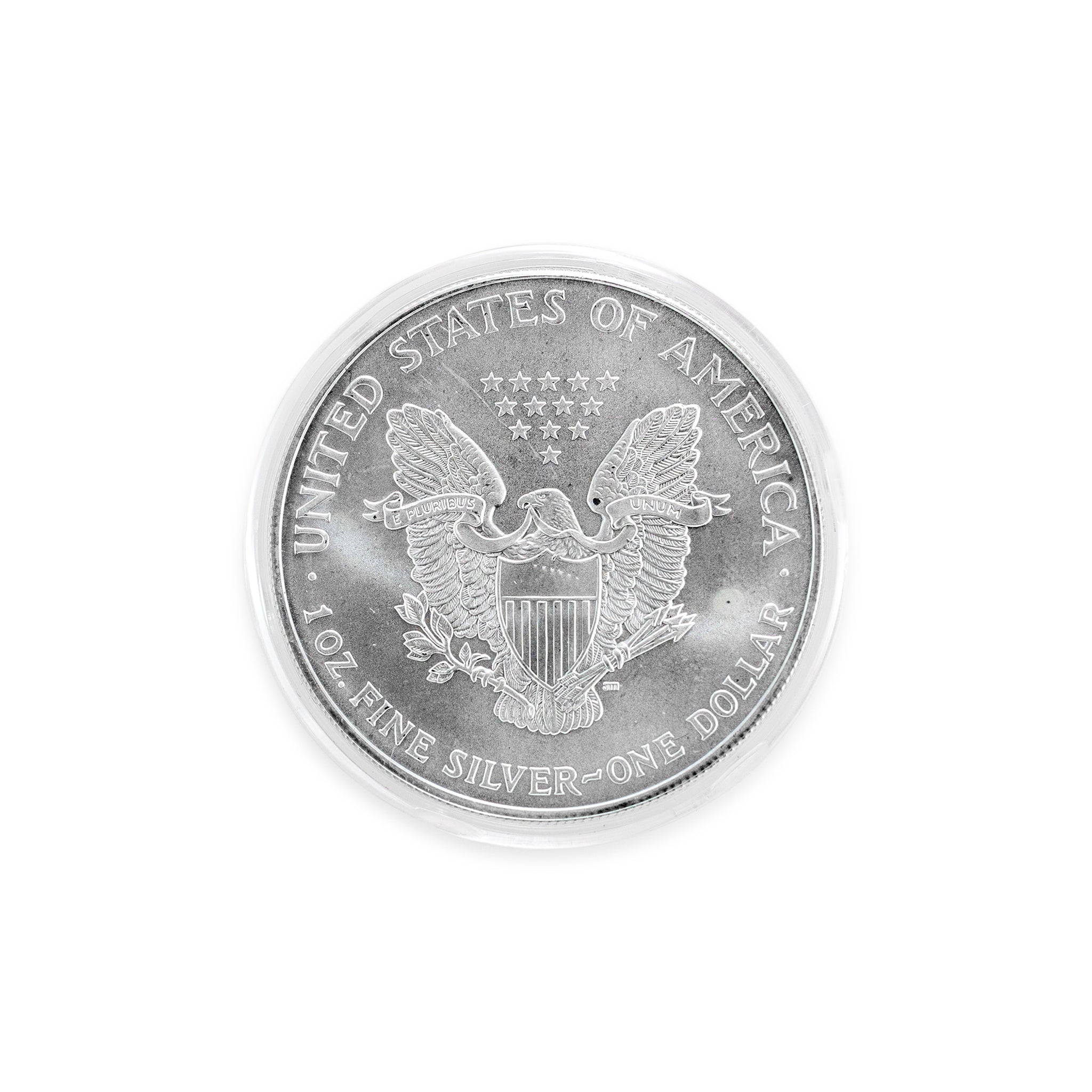 1999 Painted 1OZ 999 Silver $1 American Eagle Liberty Coin
