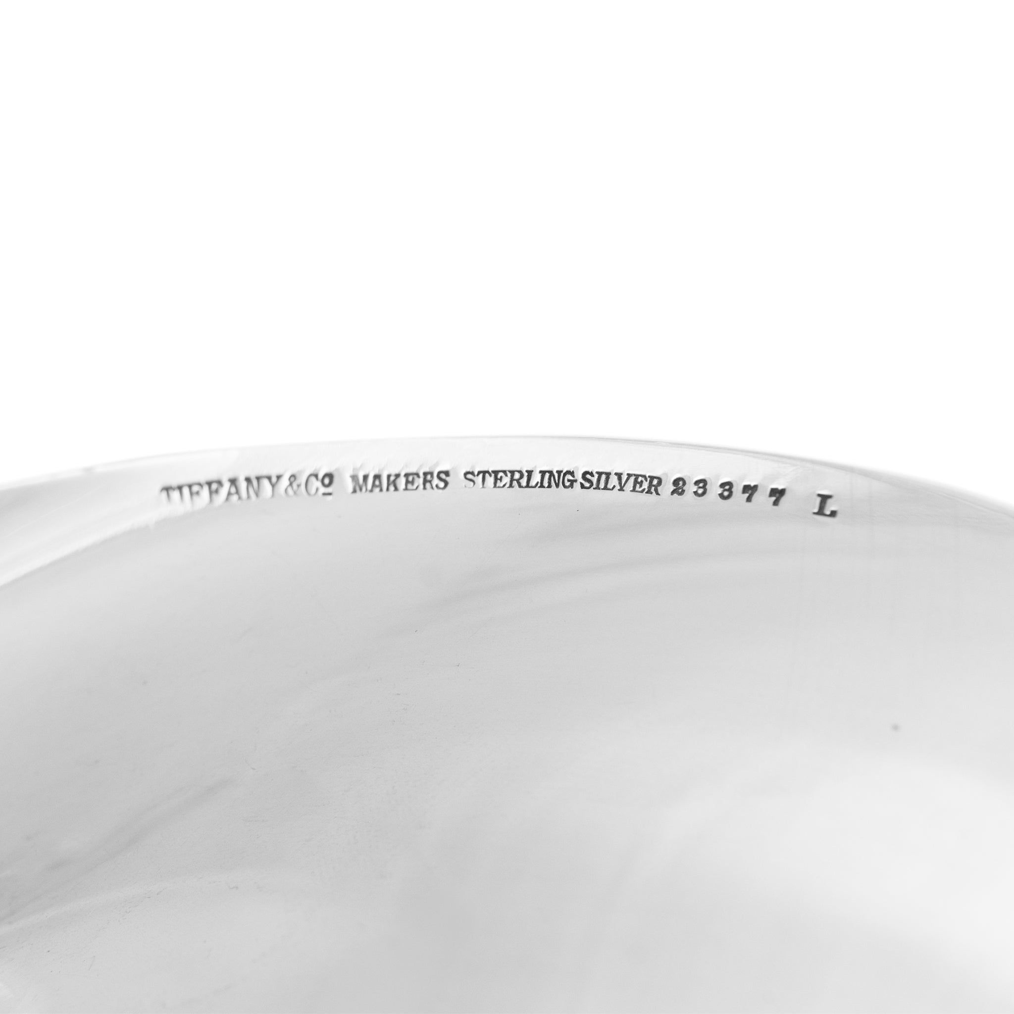 Tiffany & Co. 925 Sterling Silver Triangular Leaf Candy Dish Bowl