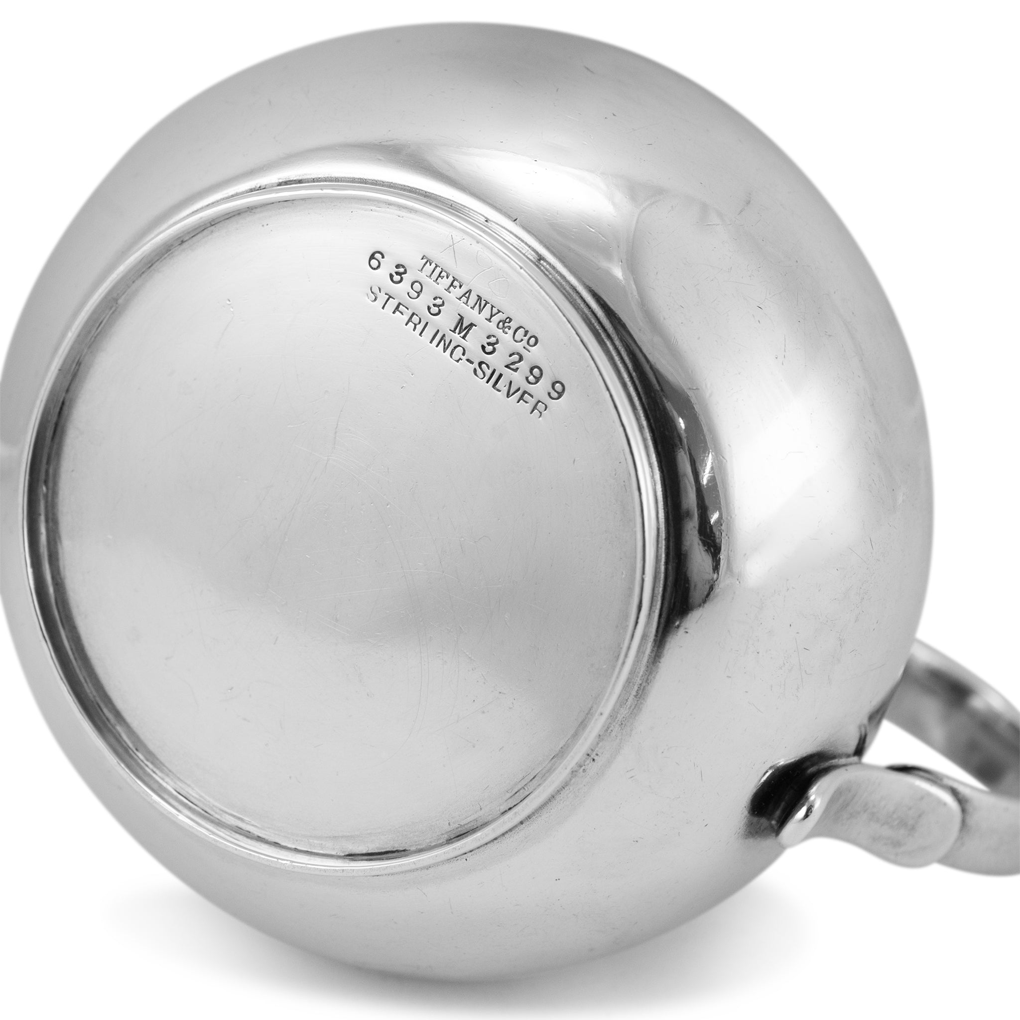 Antique Tiffany & Co. 925 Sterling Silver Creamer 6393 M 3299 Classic Handle