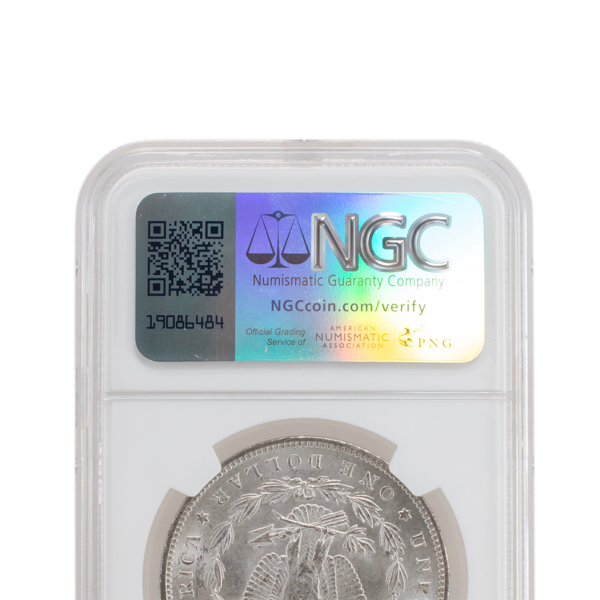1888 NGC MS65 Silver $1 Morgan Coin