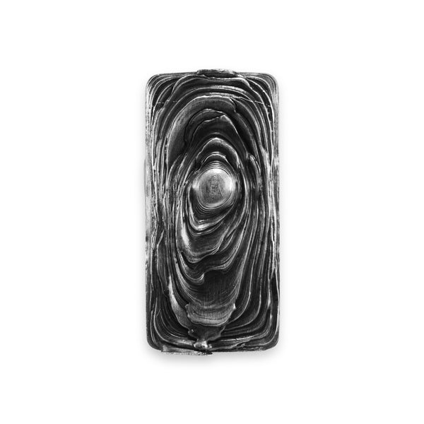 FS Metals 3 Oz 999 Fine Silver Pour Lines Art Bar