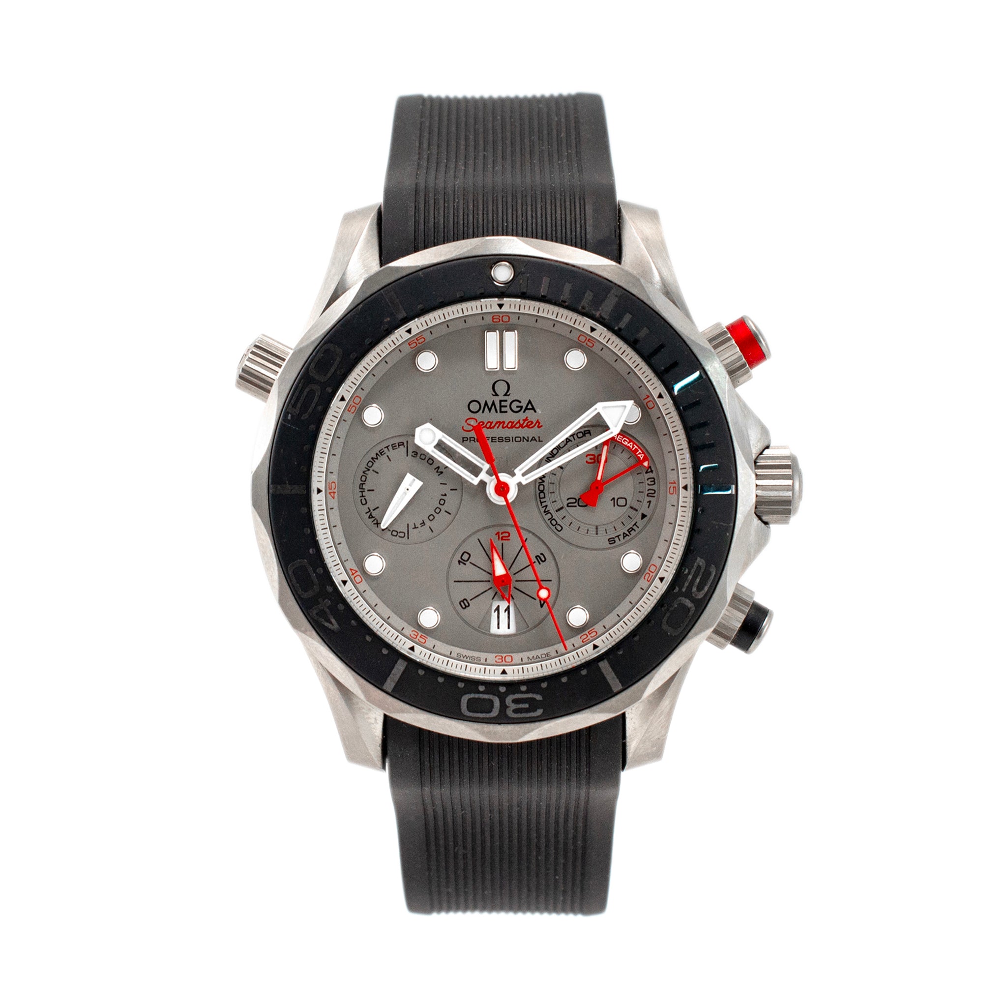 Omega Seamaster Diver 44MM 212.92.44.50.99.001 Grey Titanium Men’s Watch