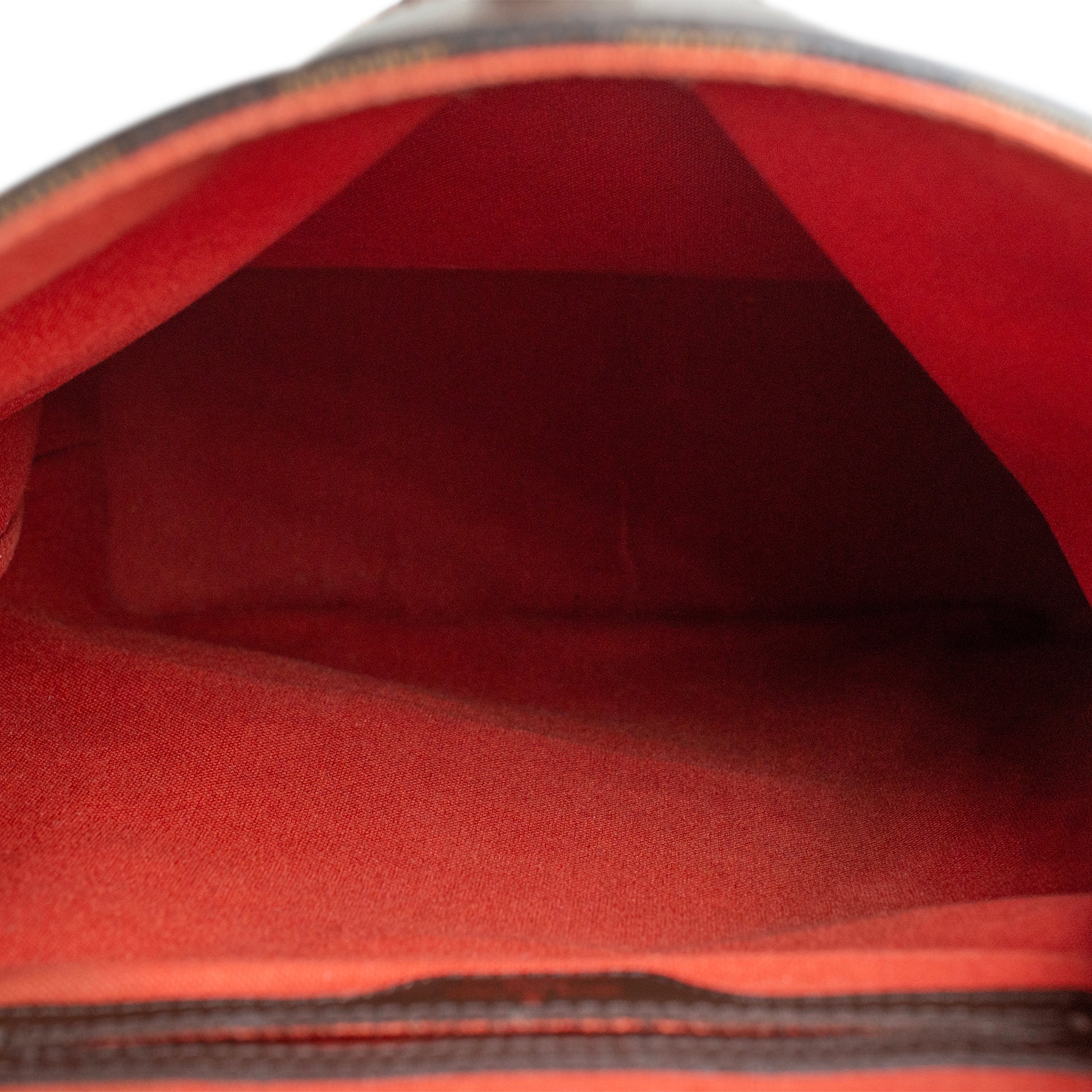 2003 Louis Vuitton N51132 Damier Ebene Soho Canvas Leather Backpack