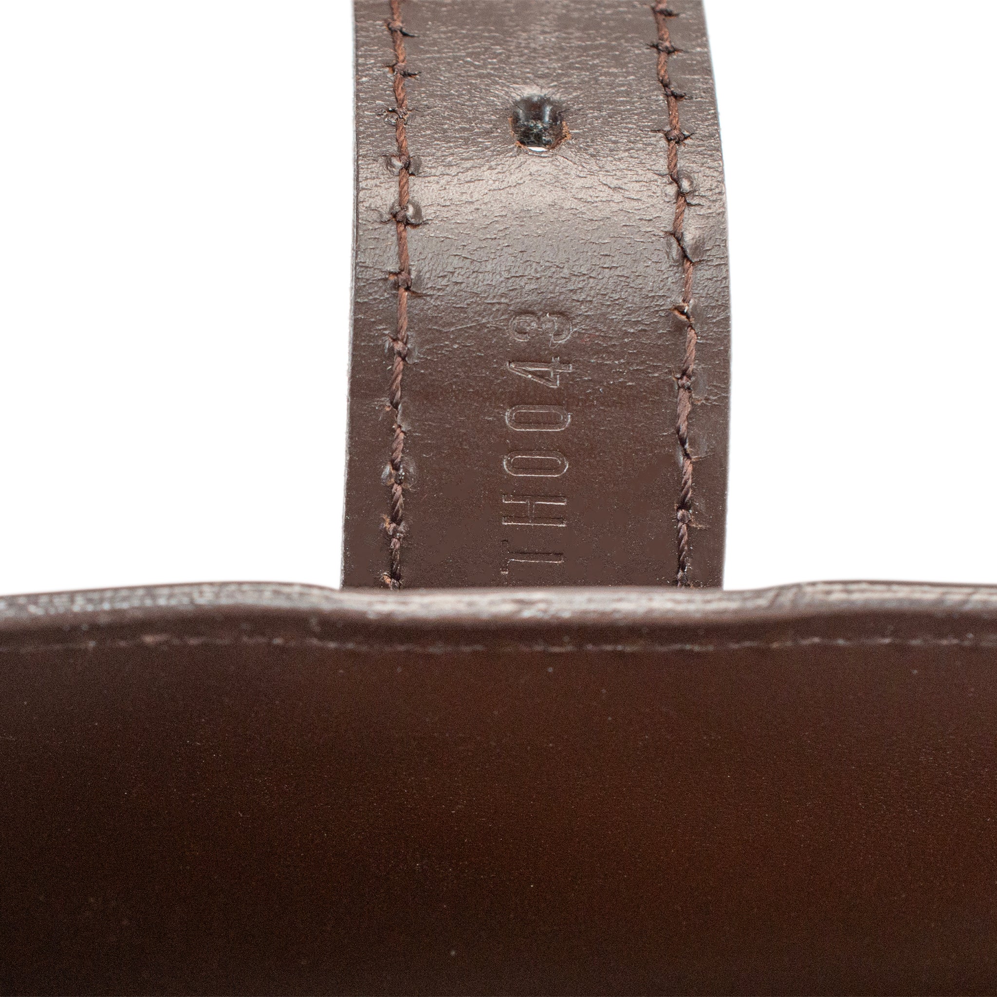 2003 Louis Vuitton N51132 Damier Ebene Soho Canvas Leather Backpack