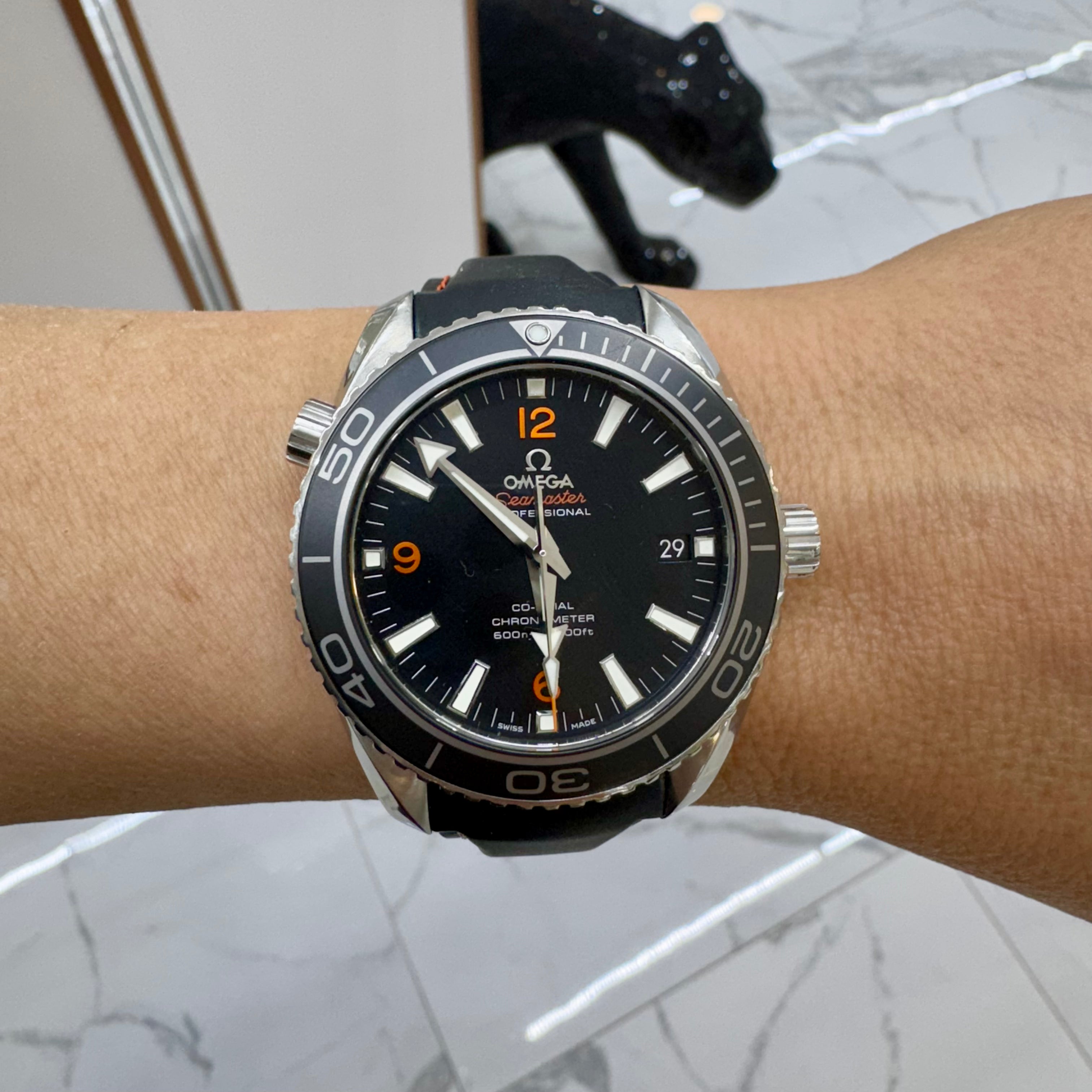 2015 Omega Seamaster Planet Ocean 42MM 232.32.42.21.01.005 Automatic Steel Watch