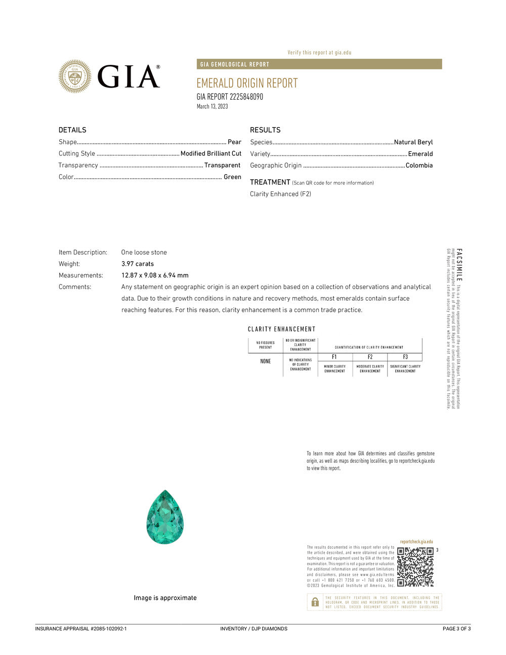 Vintage Platinum GIA Colombian Emerald Diamond Cocktail Ring