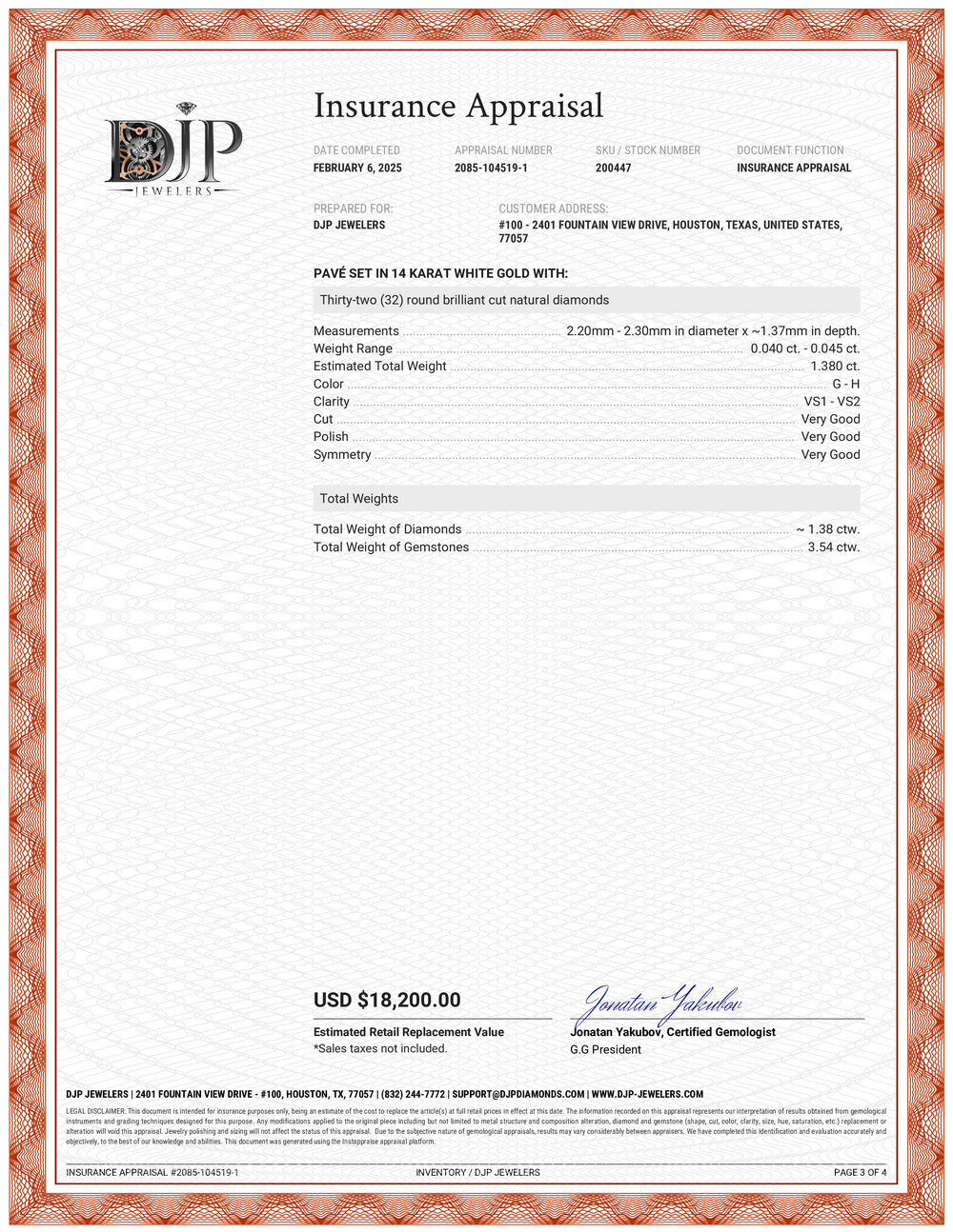 14K White Gold AGL Ceylon 3.54ct Oval Sapphire Halo Diamond Cocktail Ring