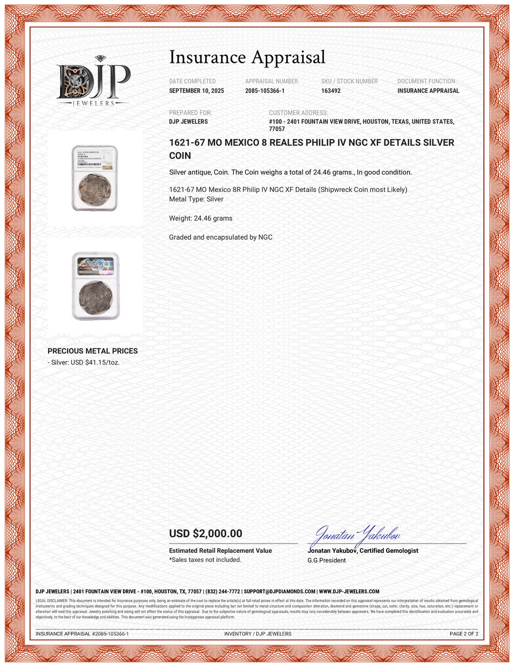 1621-67 MO Mexico 8 Reales Philip IV NGC Xf Details Silver Coin