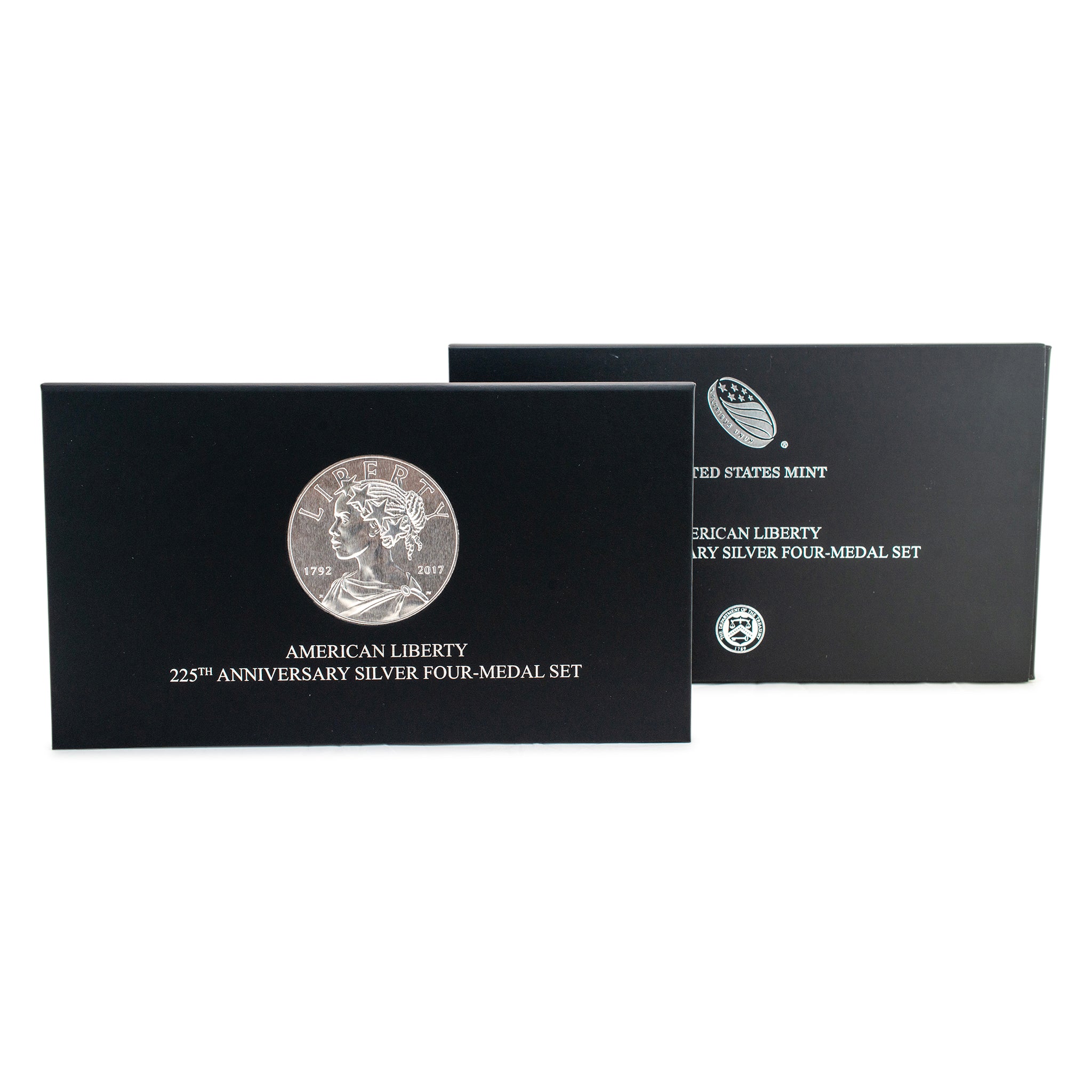 United States Mint 225th Anniversary Silver Proof Set Four Medal Coin Set