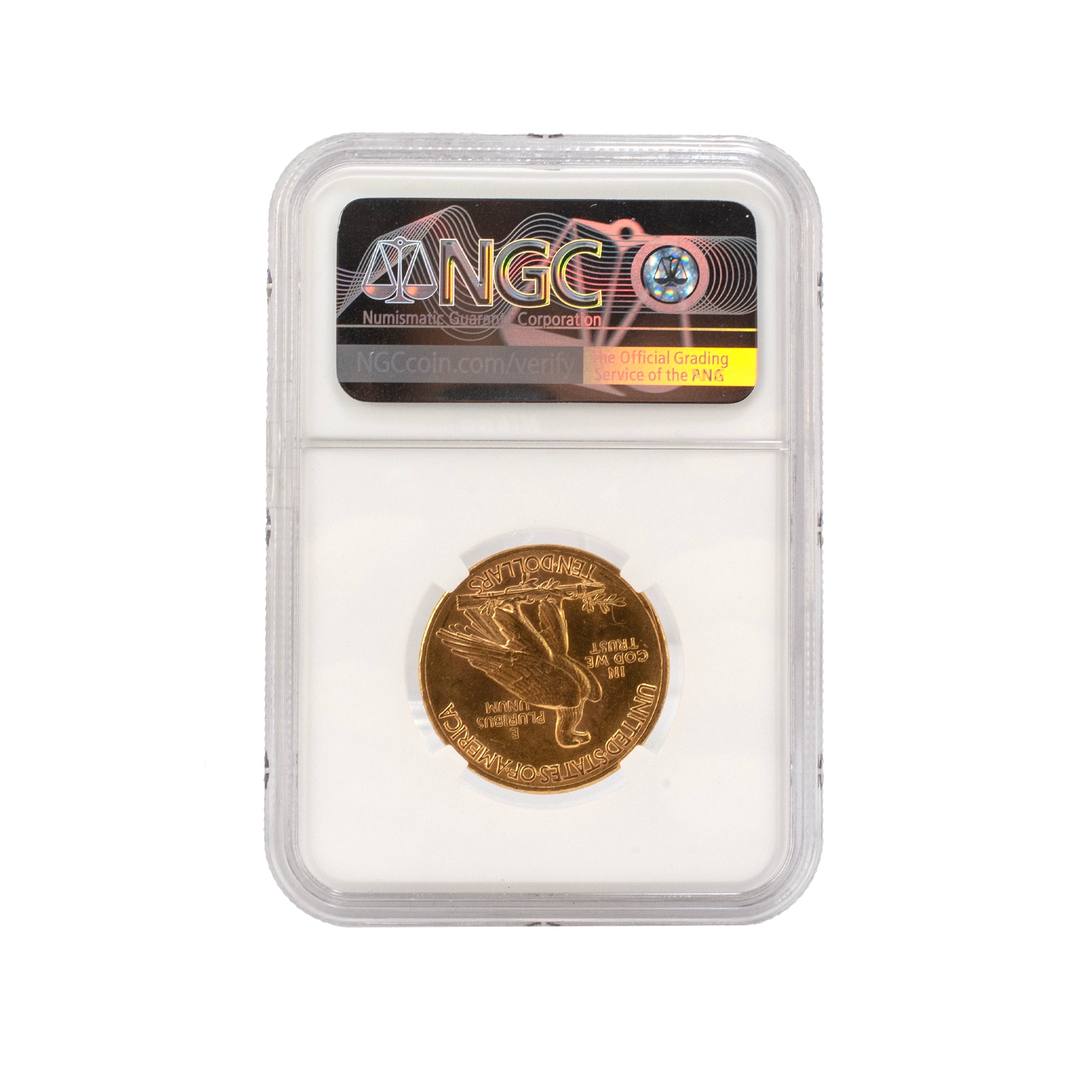 1926 NGC MS 62 Ten Dollars Indian Head Eagle Gold Coin