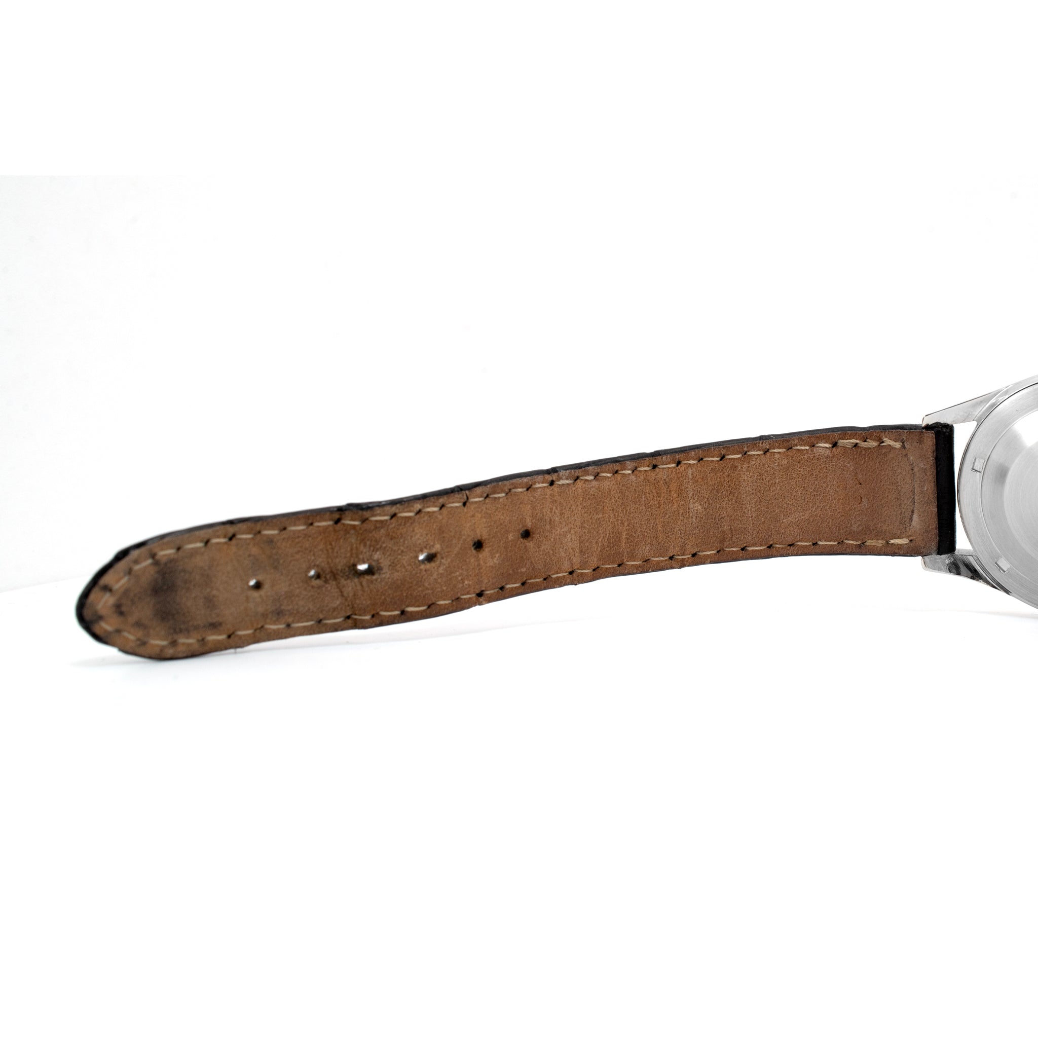 Vintage 1960’s Girard-Perregaux Gyromatic 34MM 39 Jewels Steel Automatic Watch