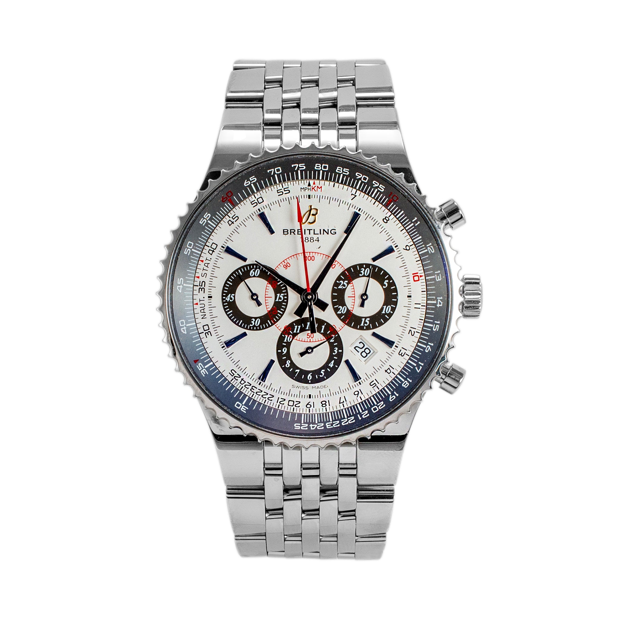 Breitling Montbrillant Limited Edition 47MM A23351A6/G741 Steel Watch