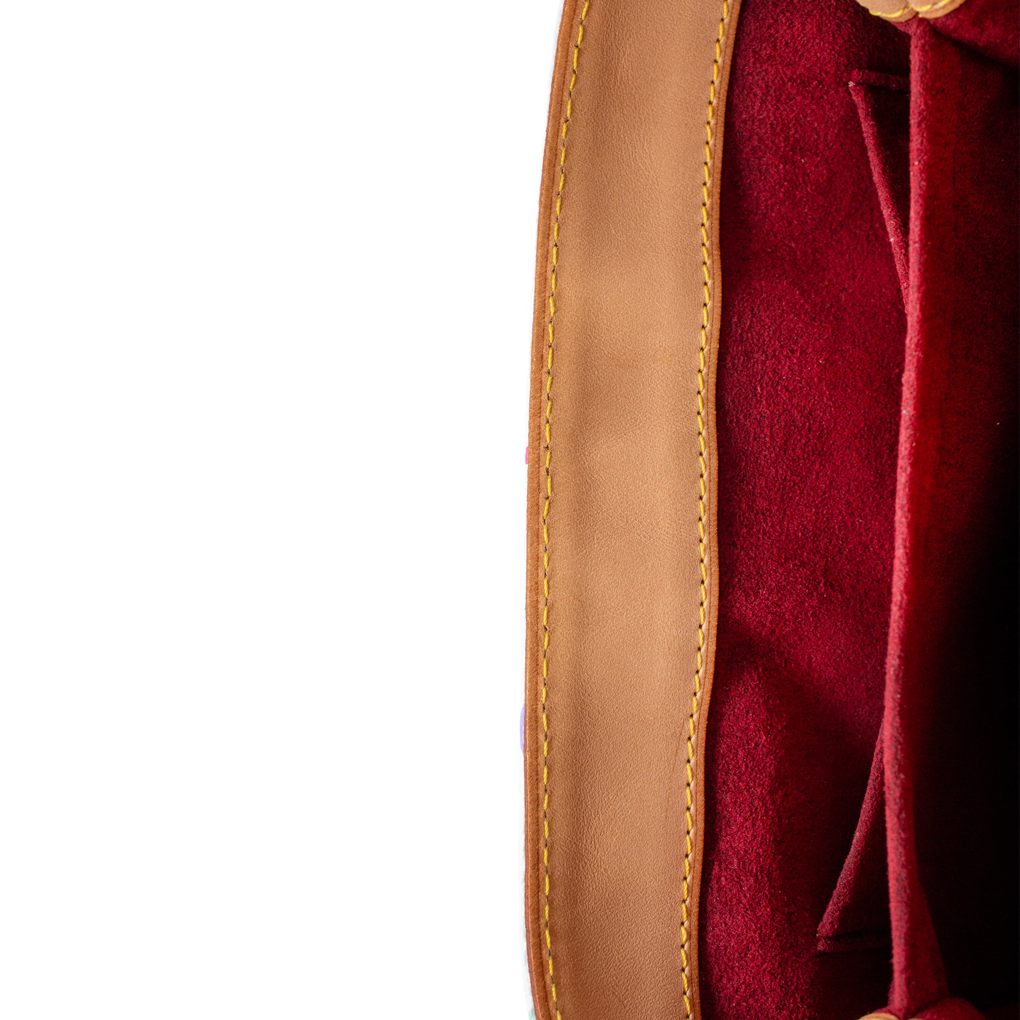 Vintage Louis Vuitton Monogram Multicolor Audra M40047 White Handbag