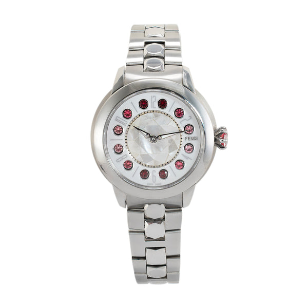 FENDI - spiral FENDI X SARAH COLEMAN Vitello Liberty Shiny Nappa Plexiglass