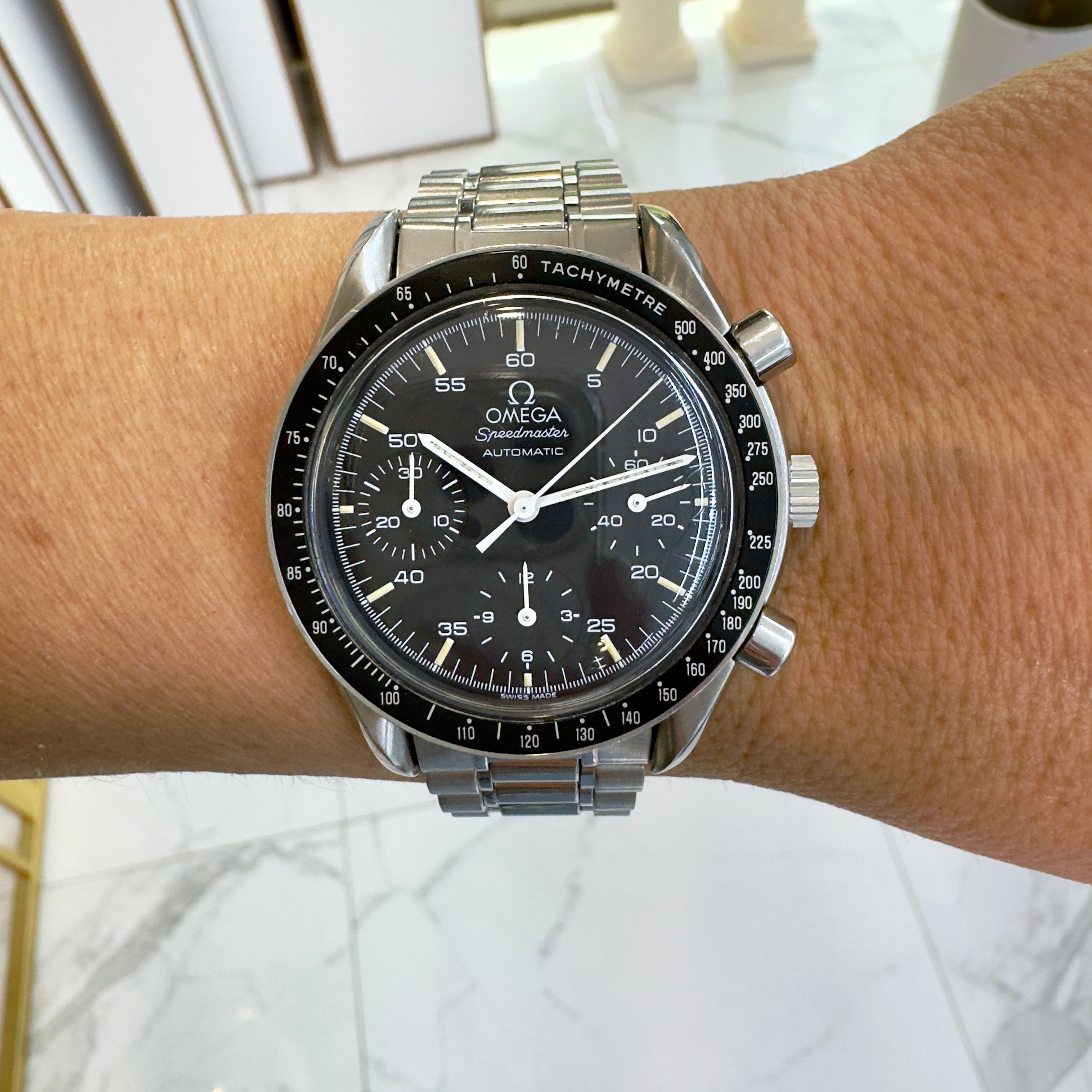 Omega Speedmaster Reduced 39MM 3510.50 Stainless Steel Automatic Watch