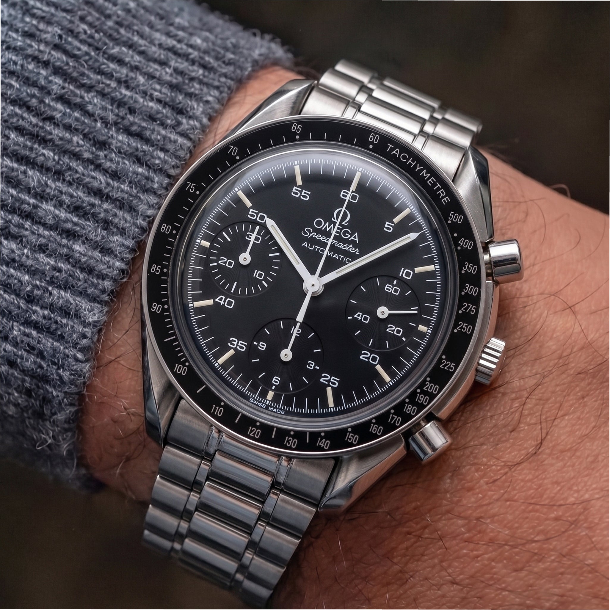 Omega Speedmaster Reduced 39MM 3510.50 Stainless Steel Automatic Watch