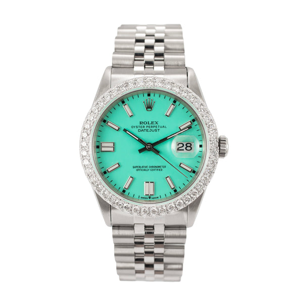 Rolex Datejust stainless steel Diamond Watch | DJP Jewelers