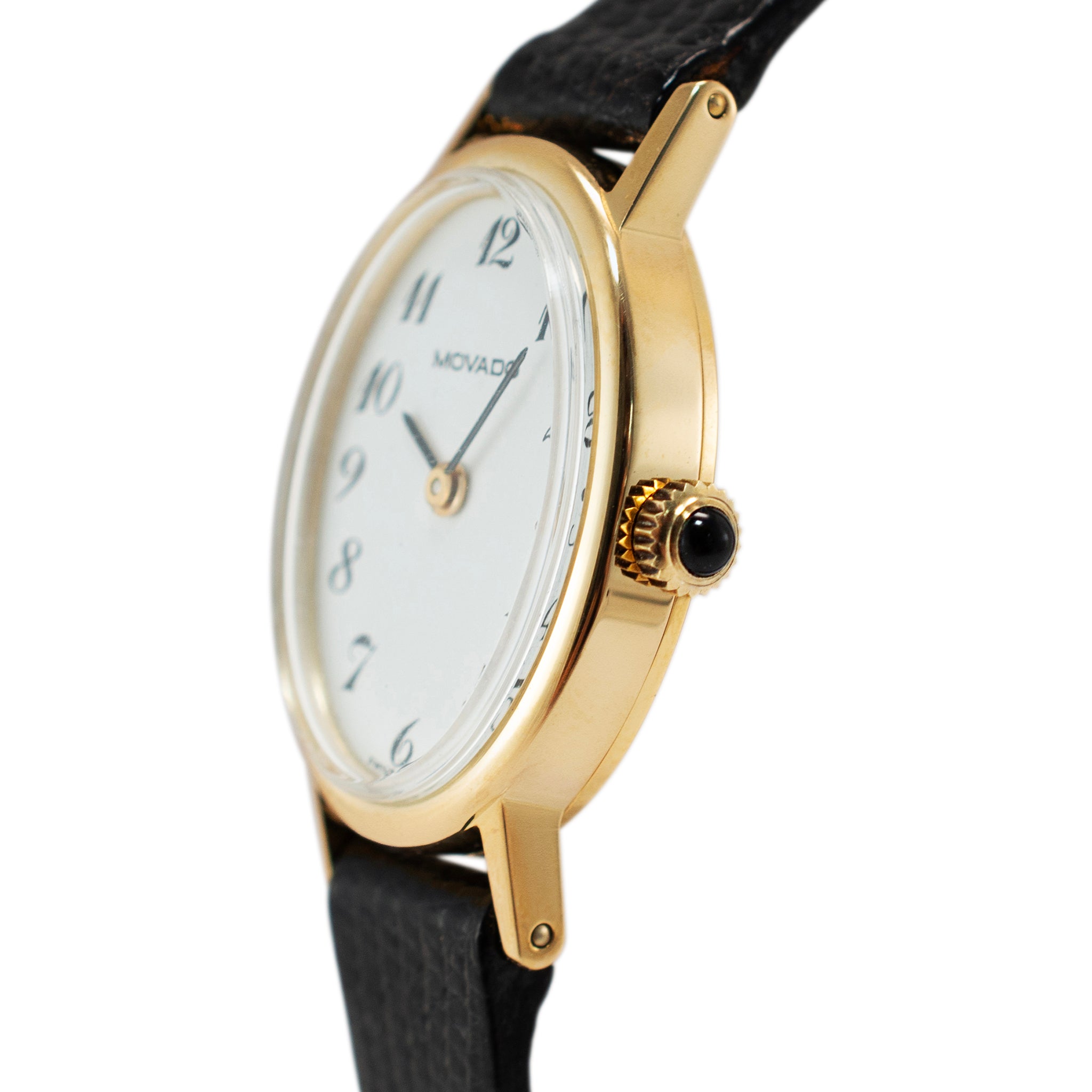 Vintage Movado 19MM Zenith Movement 14K Yellow Gold Manual Winding Watch