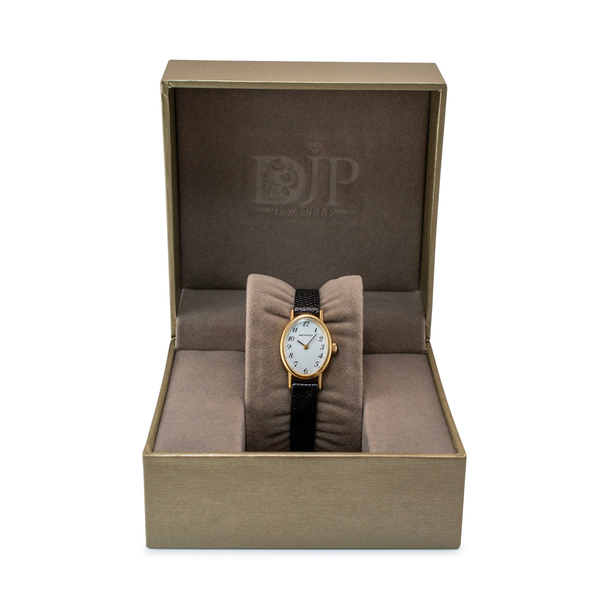 Vintage Movado 19MM Zenith Movement 14K Yellow Gold Manual Winding Watch