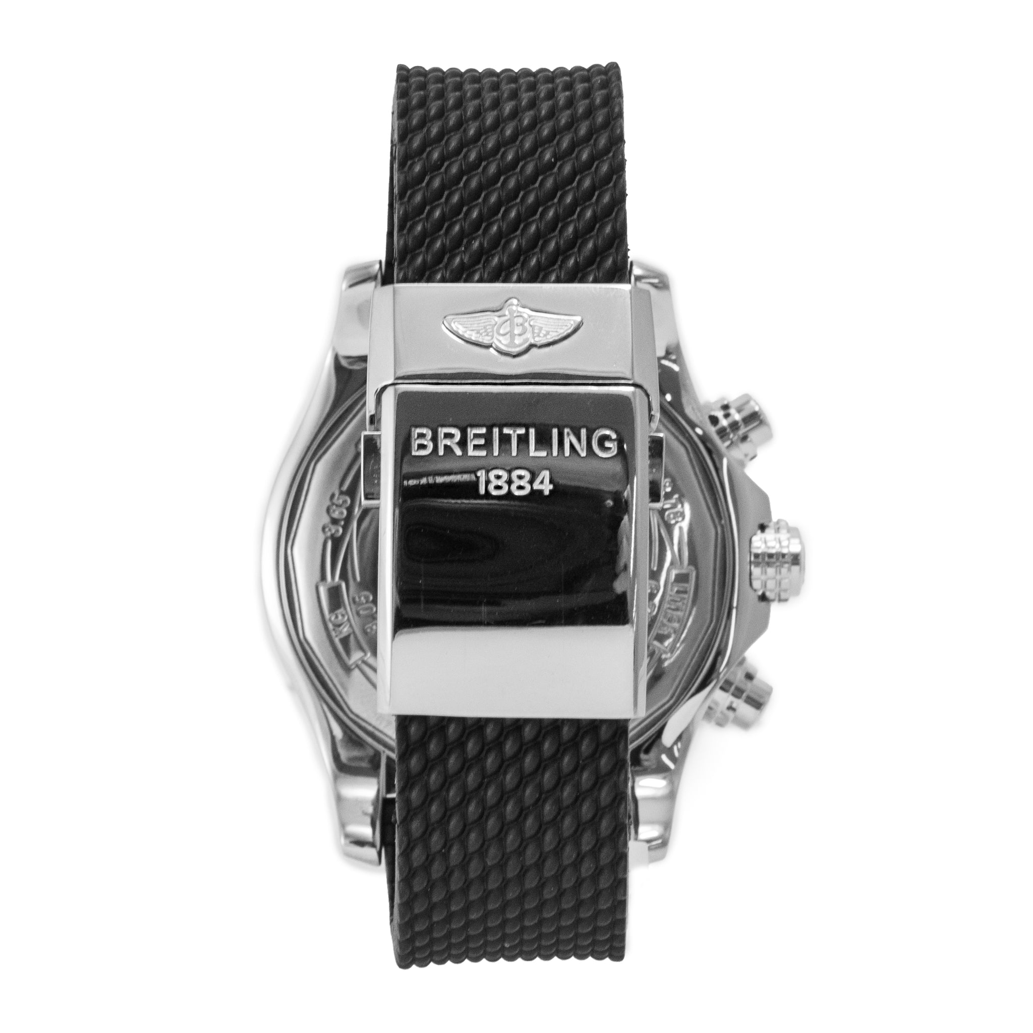 Breitling Super Avenger 48MM A1337011 Diamond Bezel Stainless Steel Chrono Watch