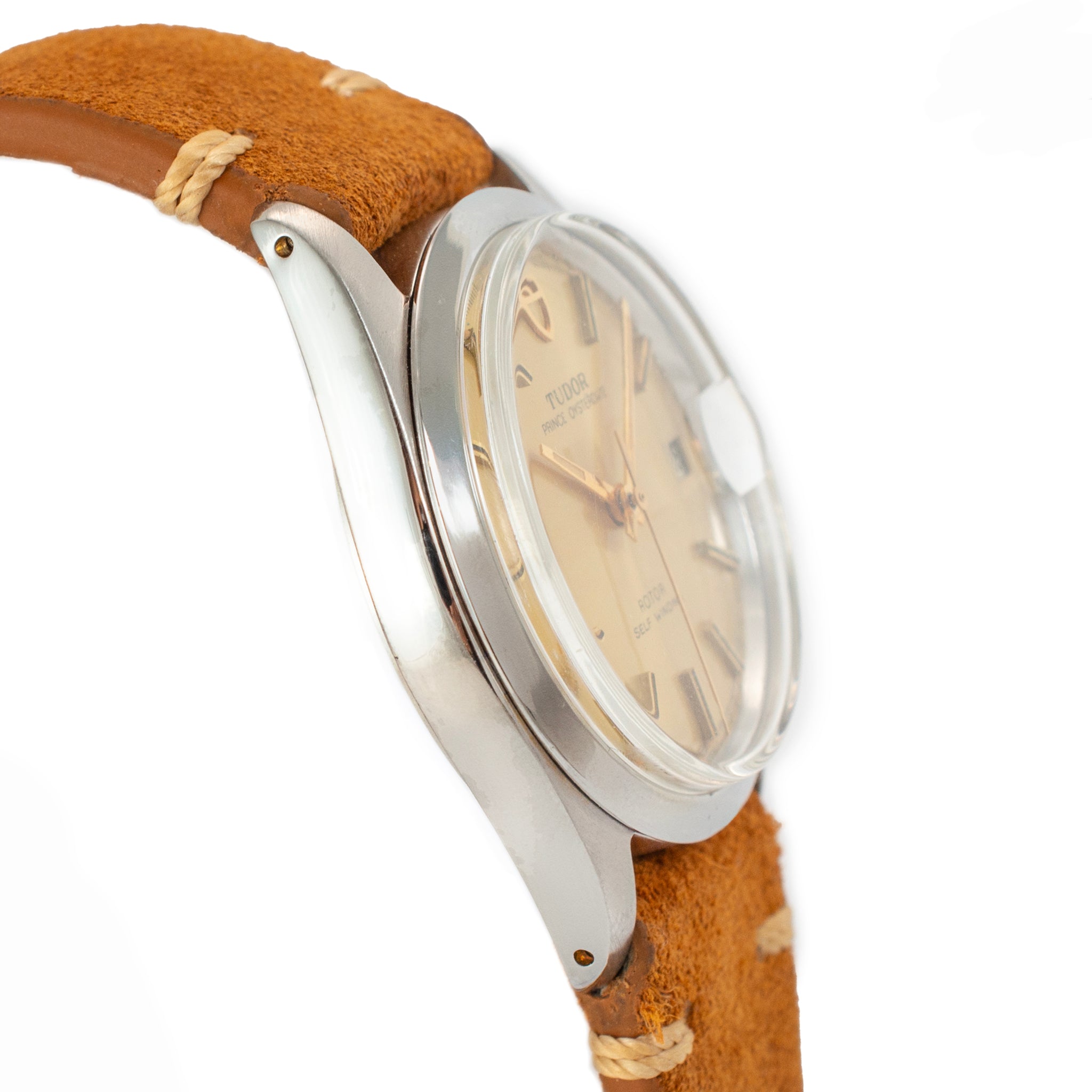 Vintage 1980 Tudor Prince Oysterdate 34MM 90501 Staainless Steel Automatic Watch