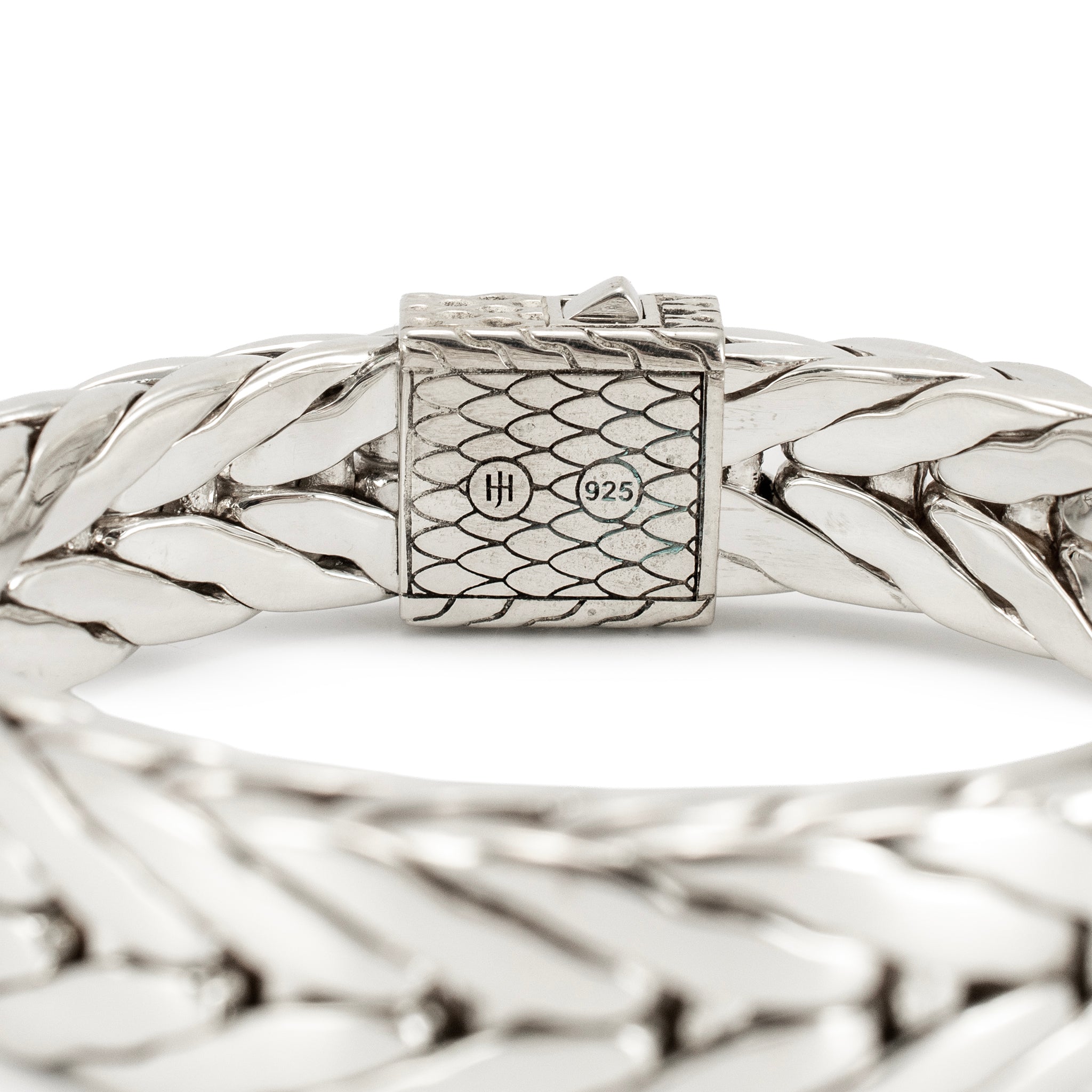 Men’s John Hardy 925 Sterling Silver Wide Modern Link Bracelet