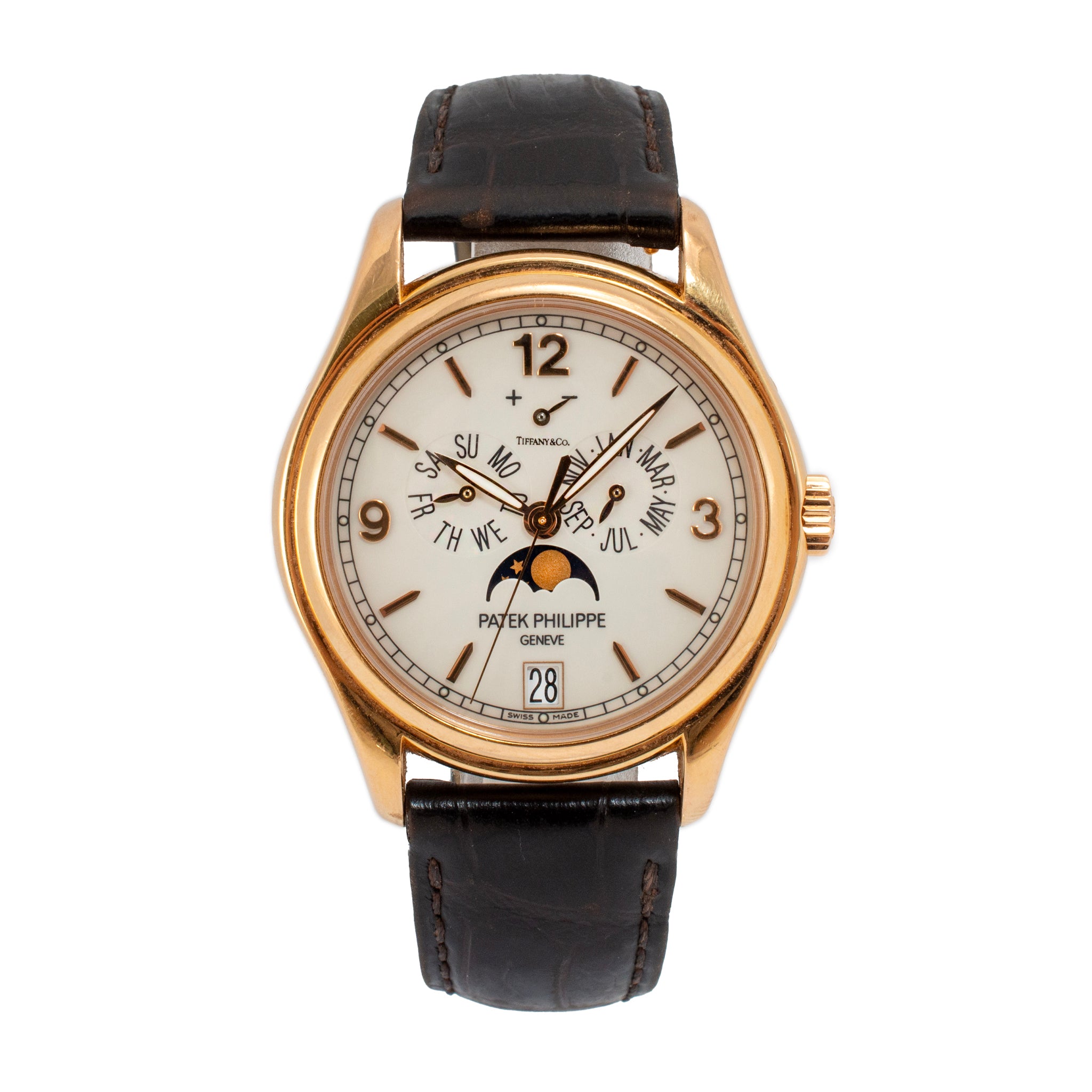 Patek Philippe Tiffany & Co. Dial Annual Calendar 39MM 5146R-001 Rose Gold Watch
