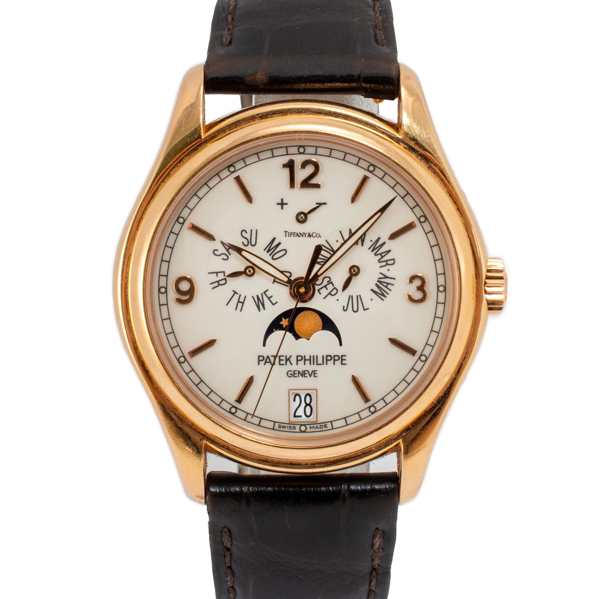 Patek Philippe Tiffany & Co. Dial Annual Calendar 39MM 5146R-001 Rose Gold Watch