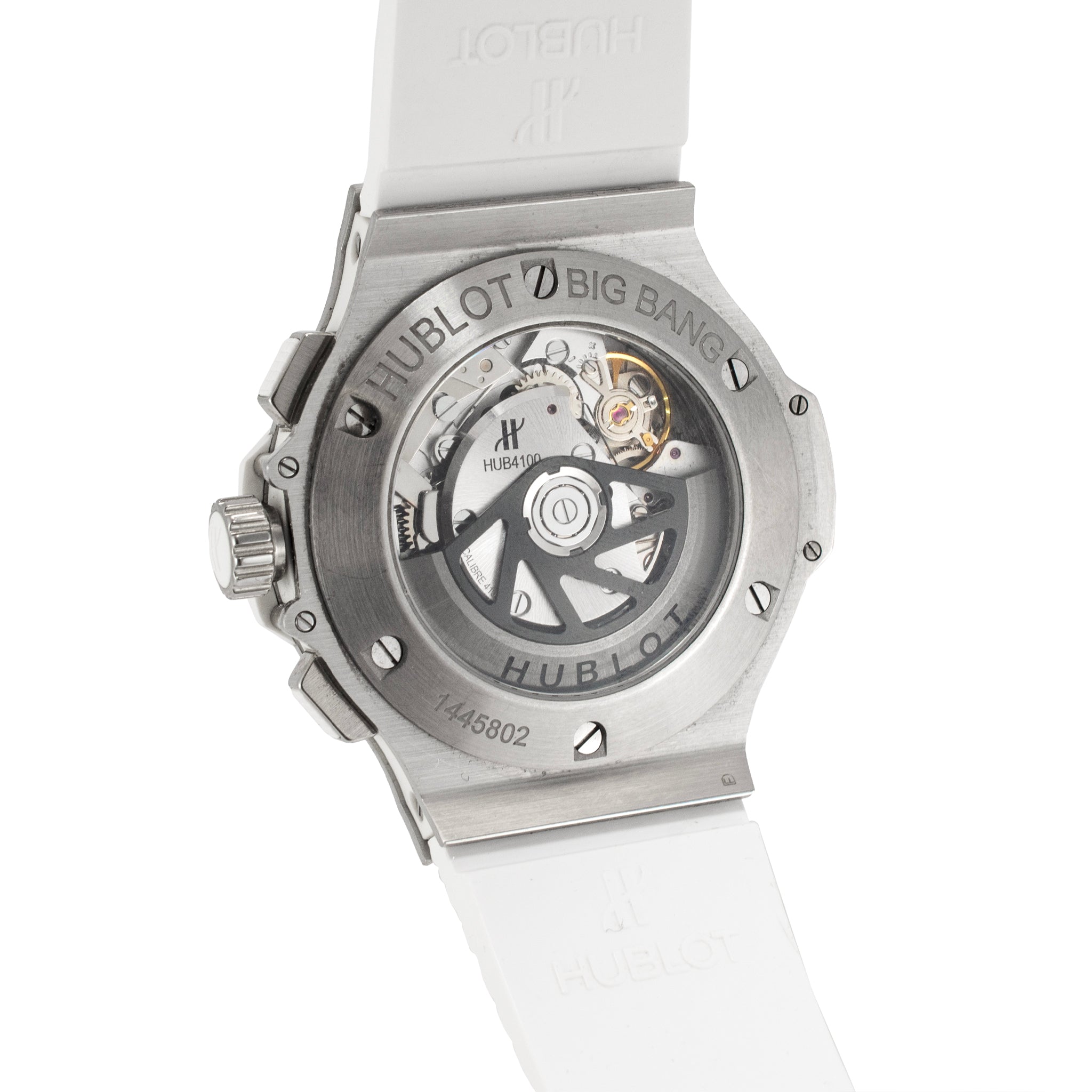 Hublot Big Bang St. Moritz 44 MM 301.SE.030.RW.114 Diamond Bezel Steel Watch