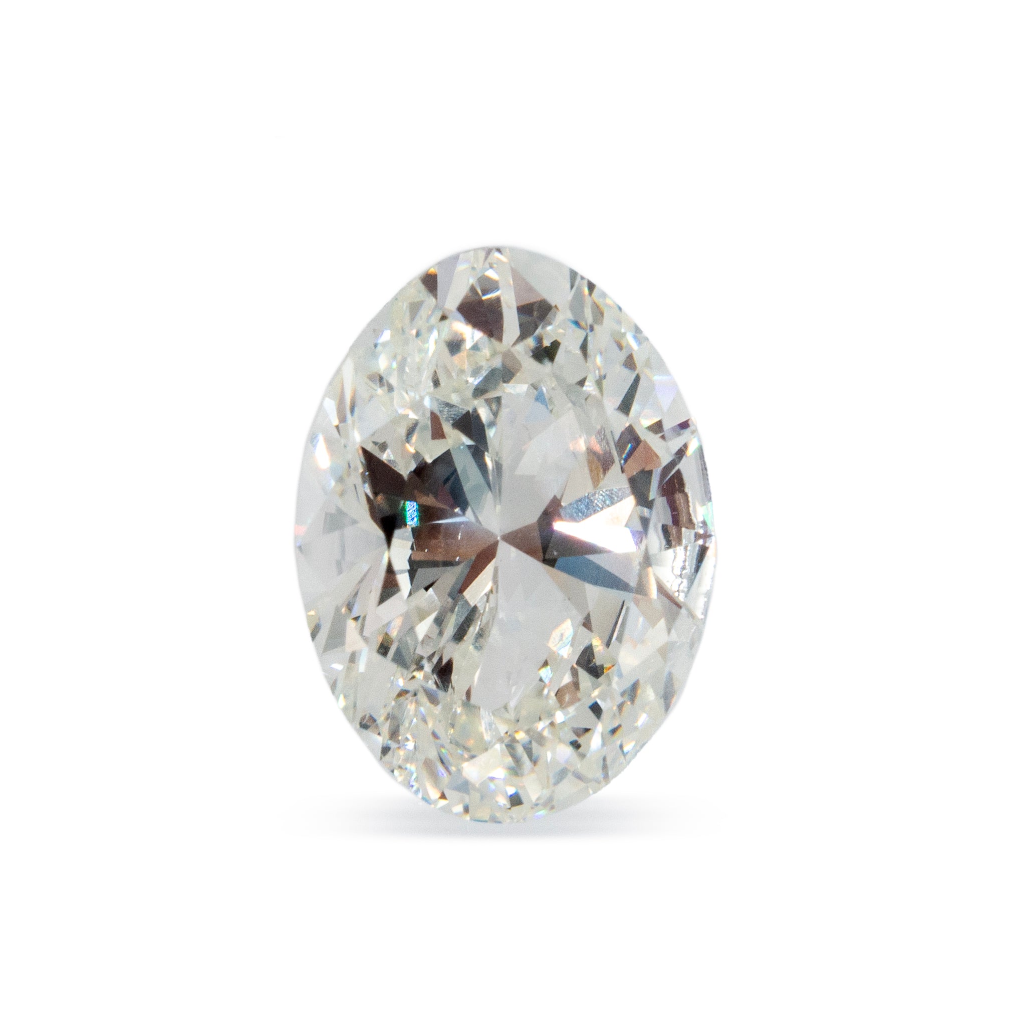 Natural 5.36ct GIA I SI2 Oval Brilliant Cut Loose Diamond