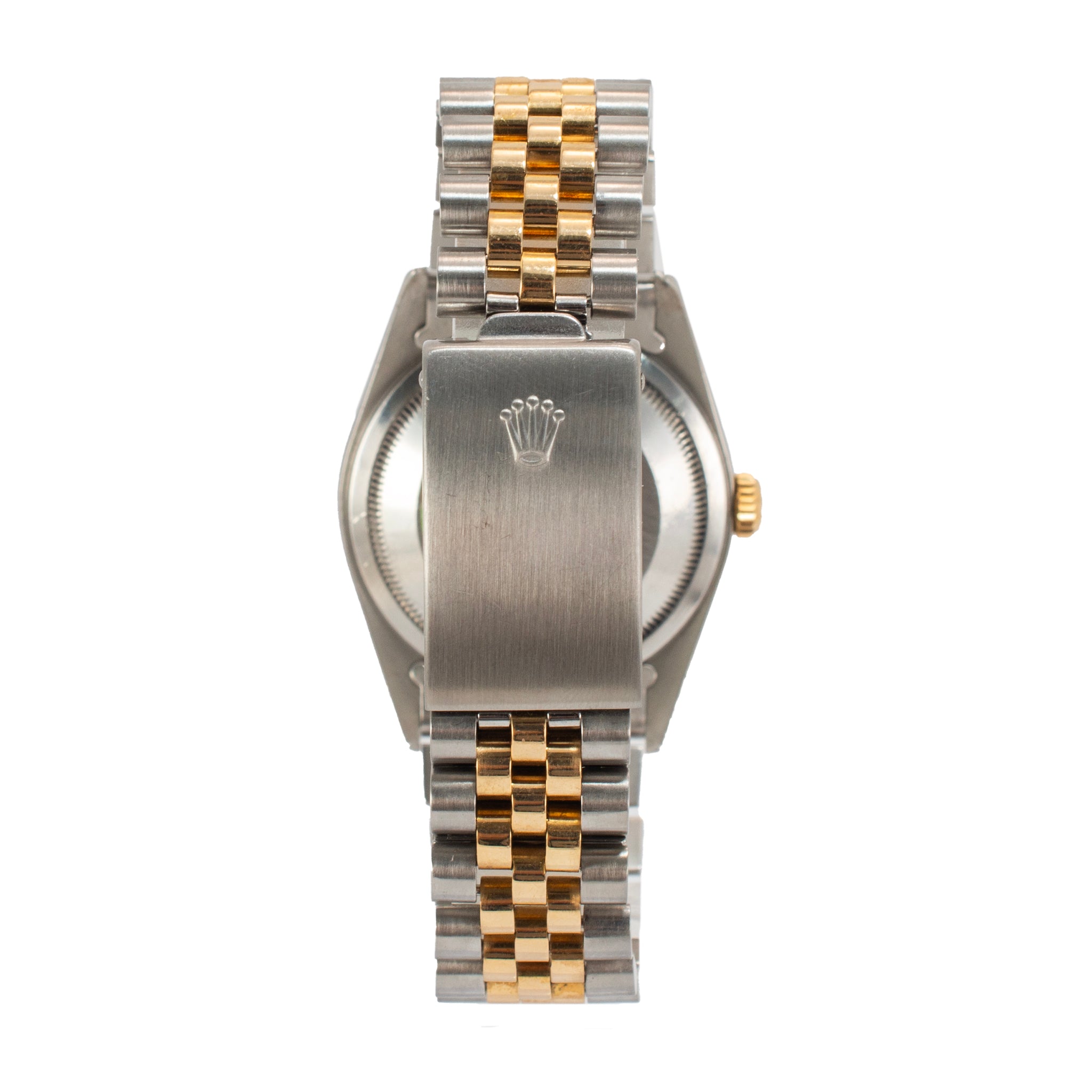 Rolex Datejust 36MM 16233 Bronze Diamond Bezel Jubilee Gold Steel Watch