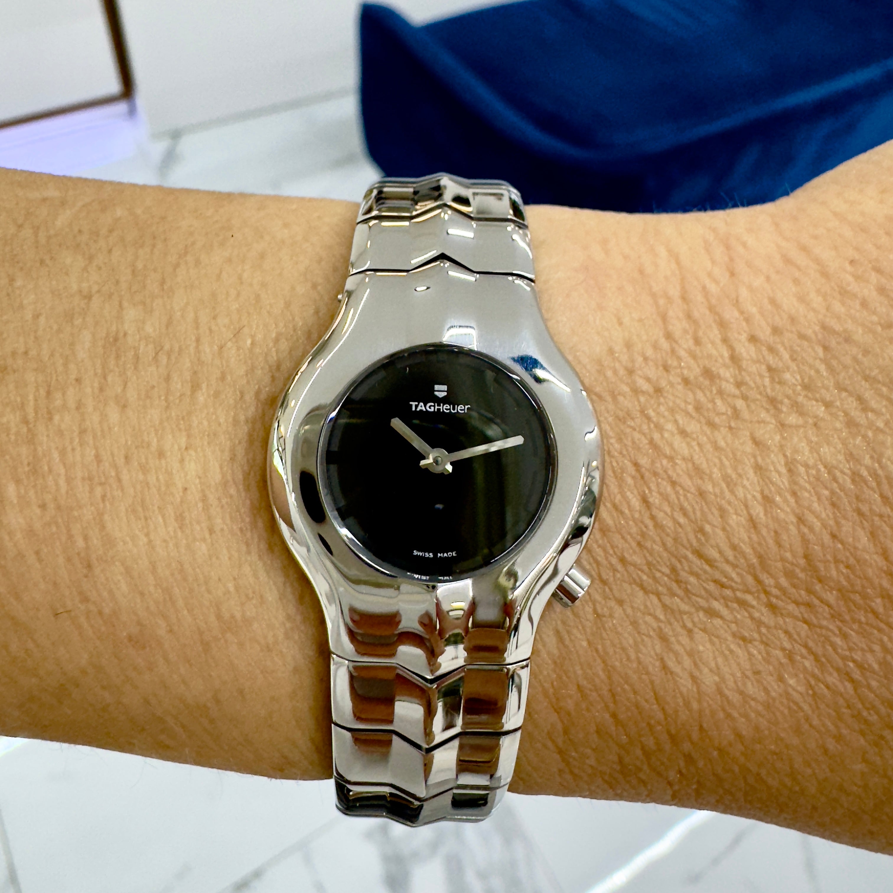Tag Heuer Alter Ego 29MM WP131A Black Stainless Steel Quartz Watch