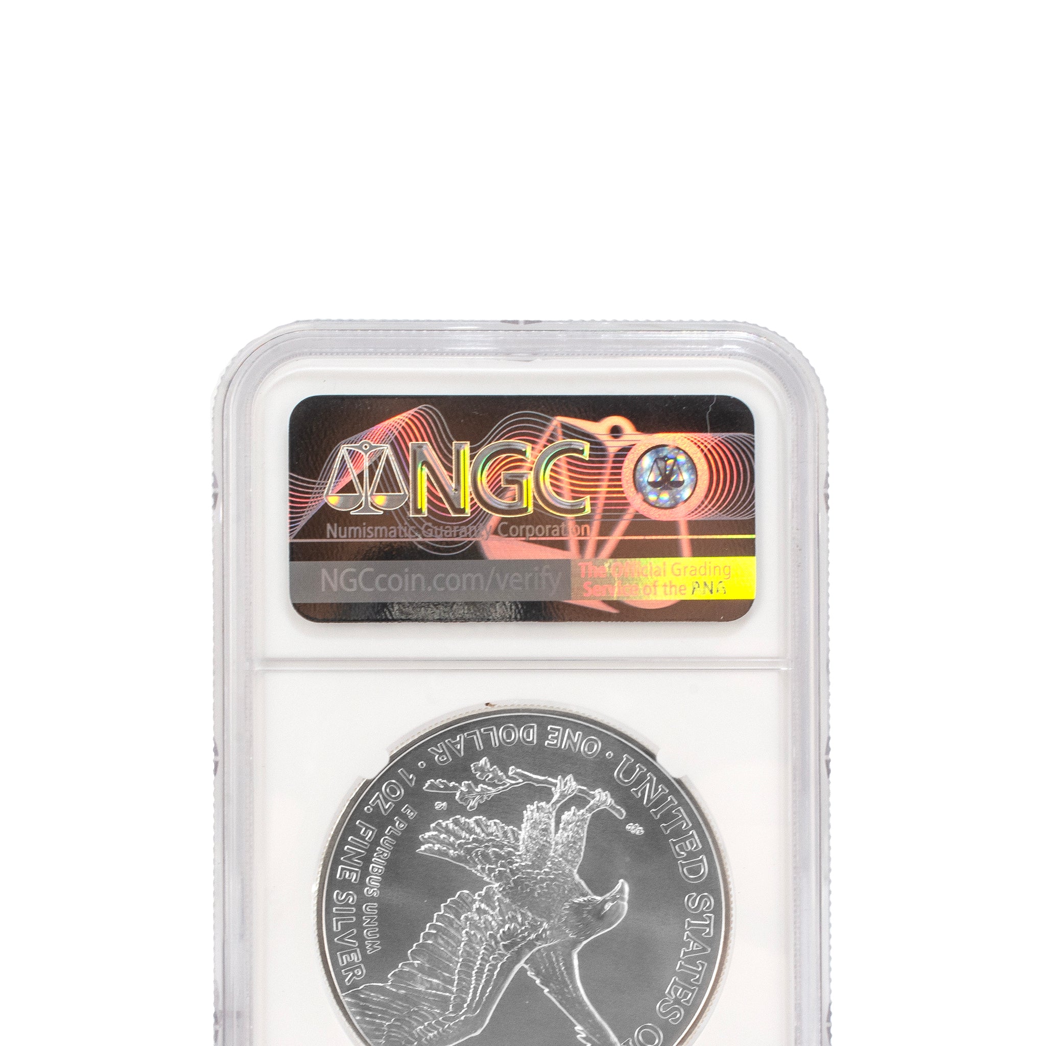 2006 1 Oz NGC MS 69 1$ Fine Silver American Eagle Liberty Coin