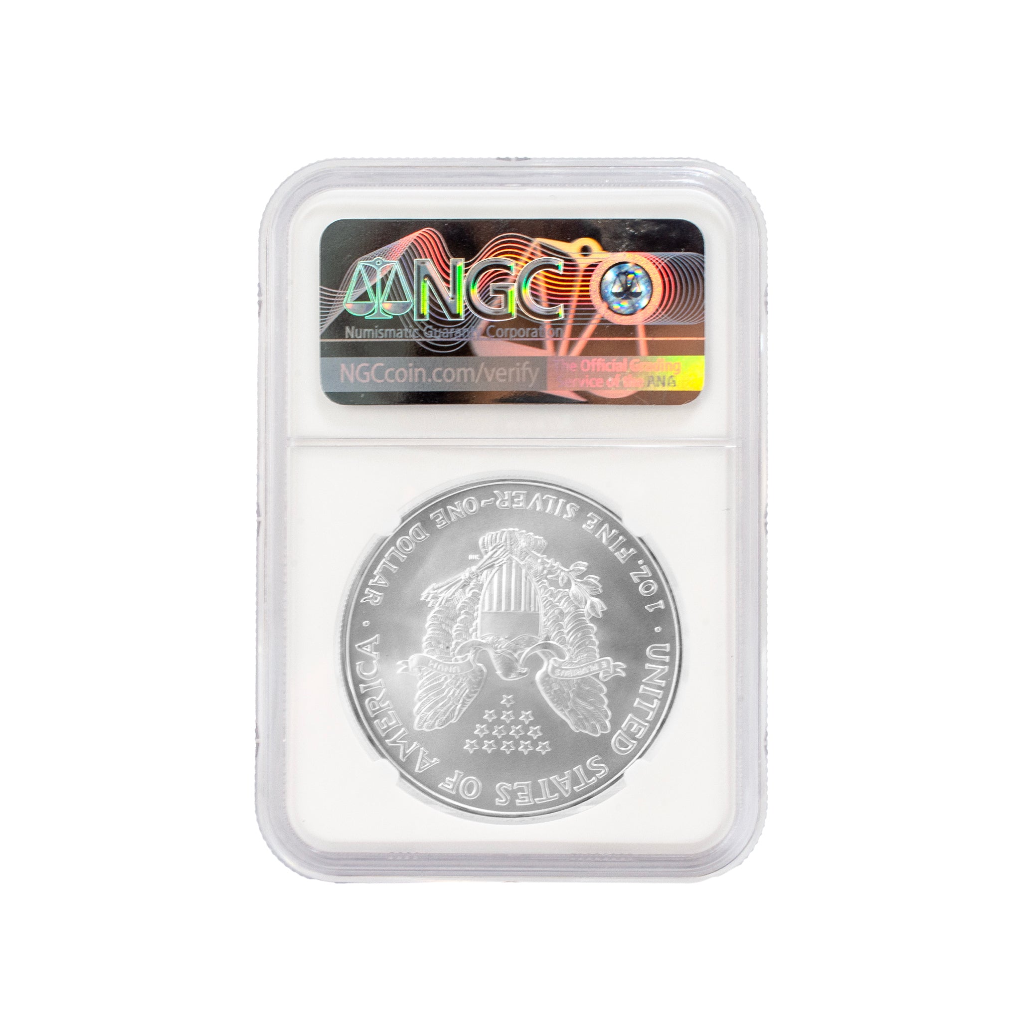 2006 1 Oz NGC MS 69 1$ Fine Silver American Eagle Liberty Coin