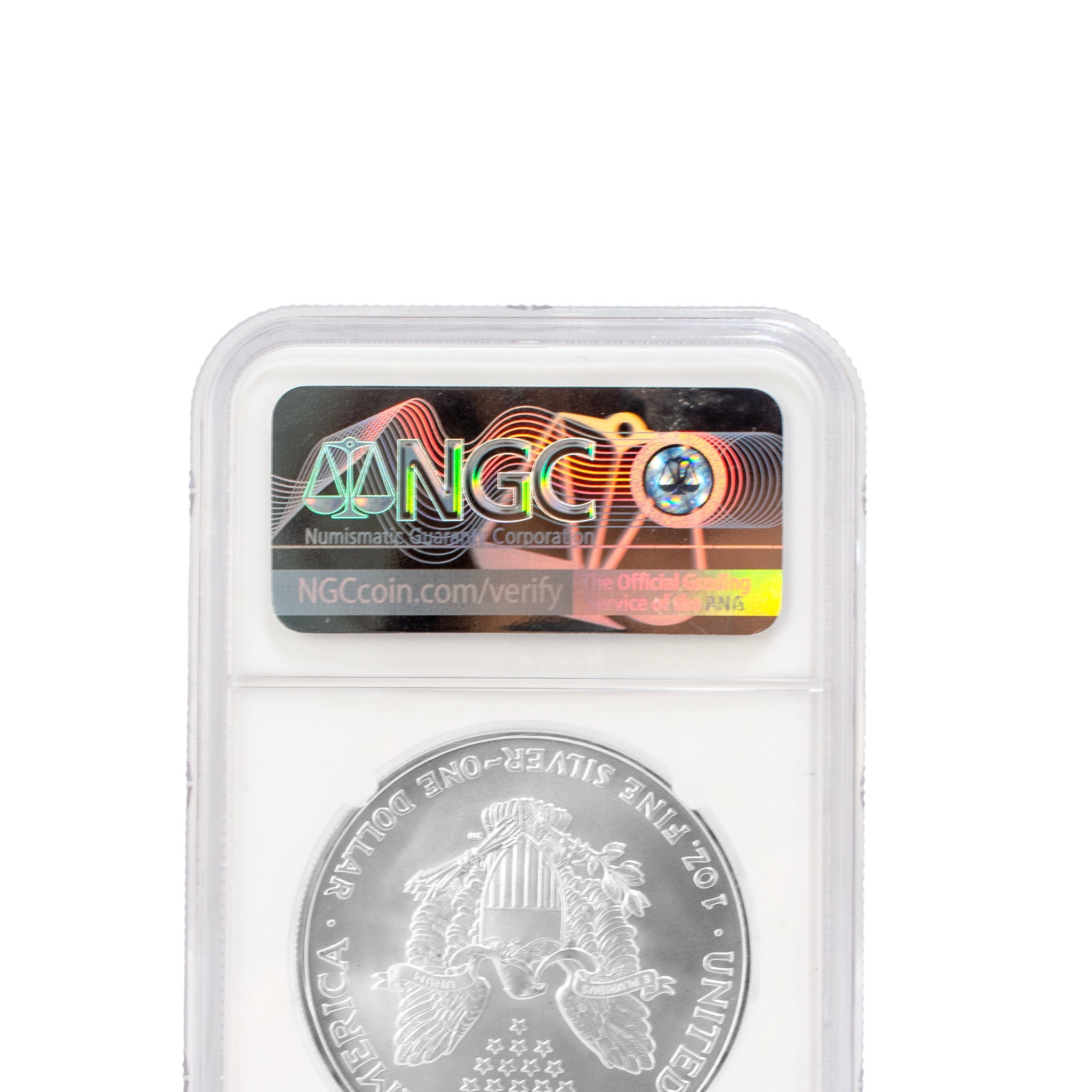 2006 1 Oz NGC MS 69 1$ Fine Silver American Eagle Liberty Coin