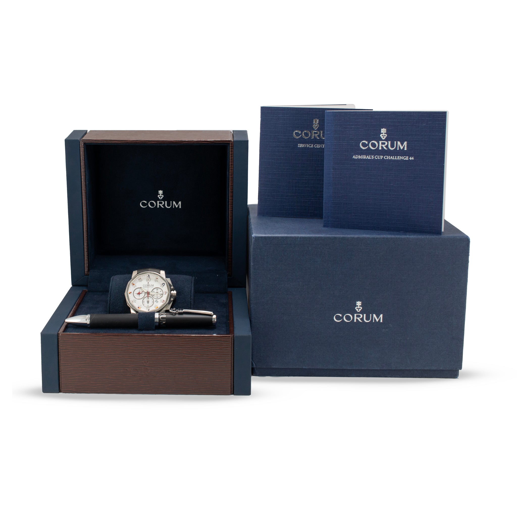 Corum Admiral’s Cup Challenge 44MM 01.0007 Steel Chronograph Automatic Watch