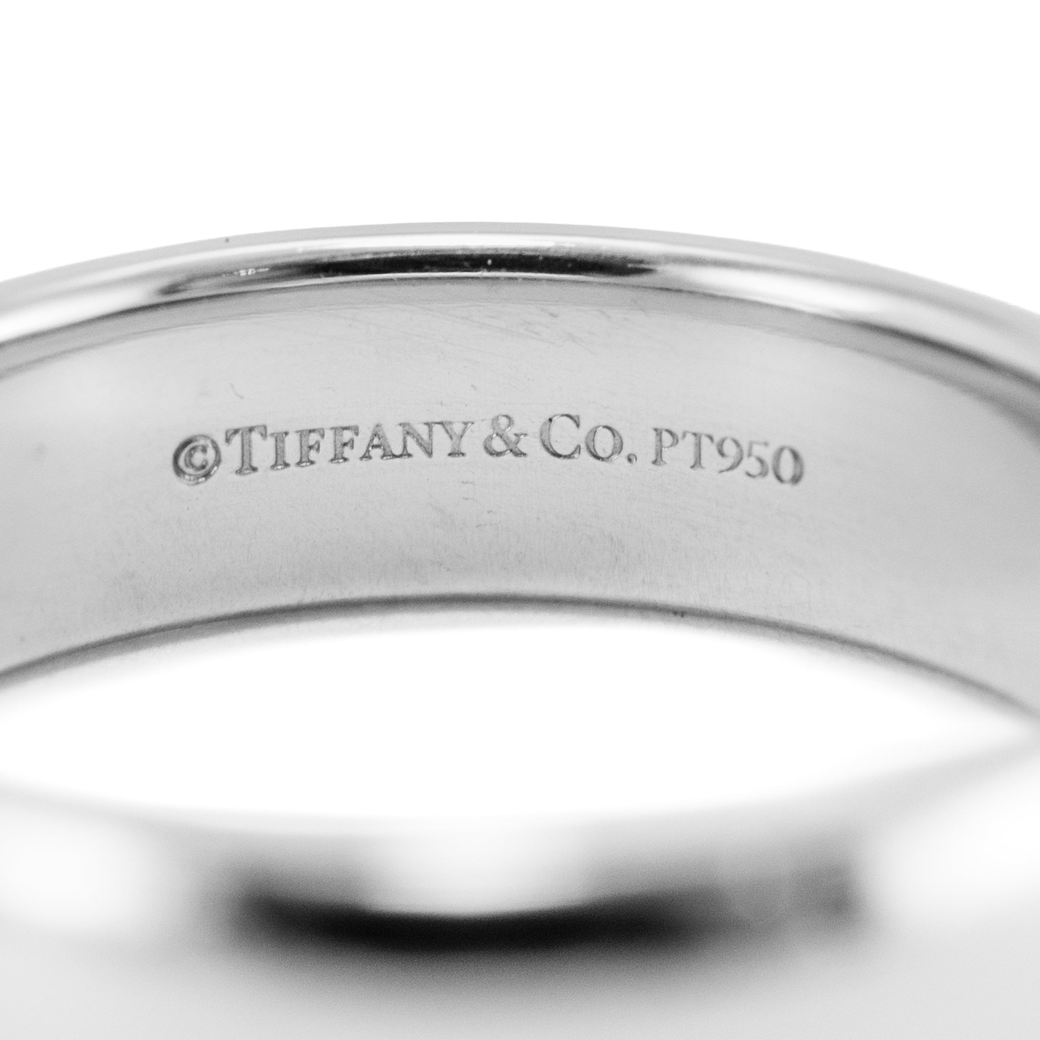 Men’s Tiffany & Co. Tiffany Forever 950 Platinum 6MM Wedding Band Ring