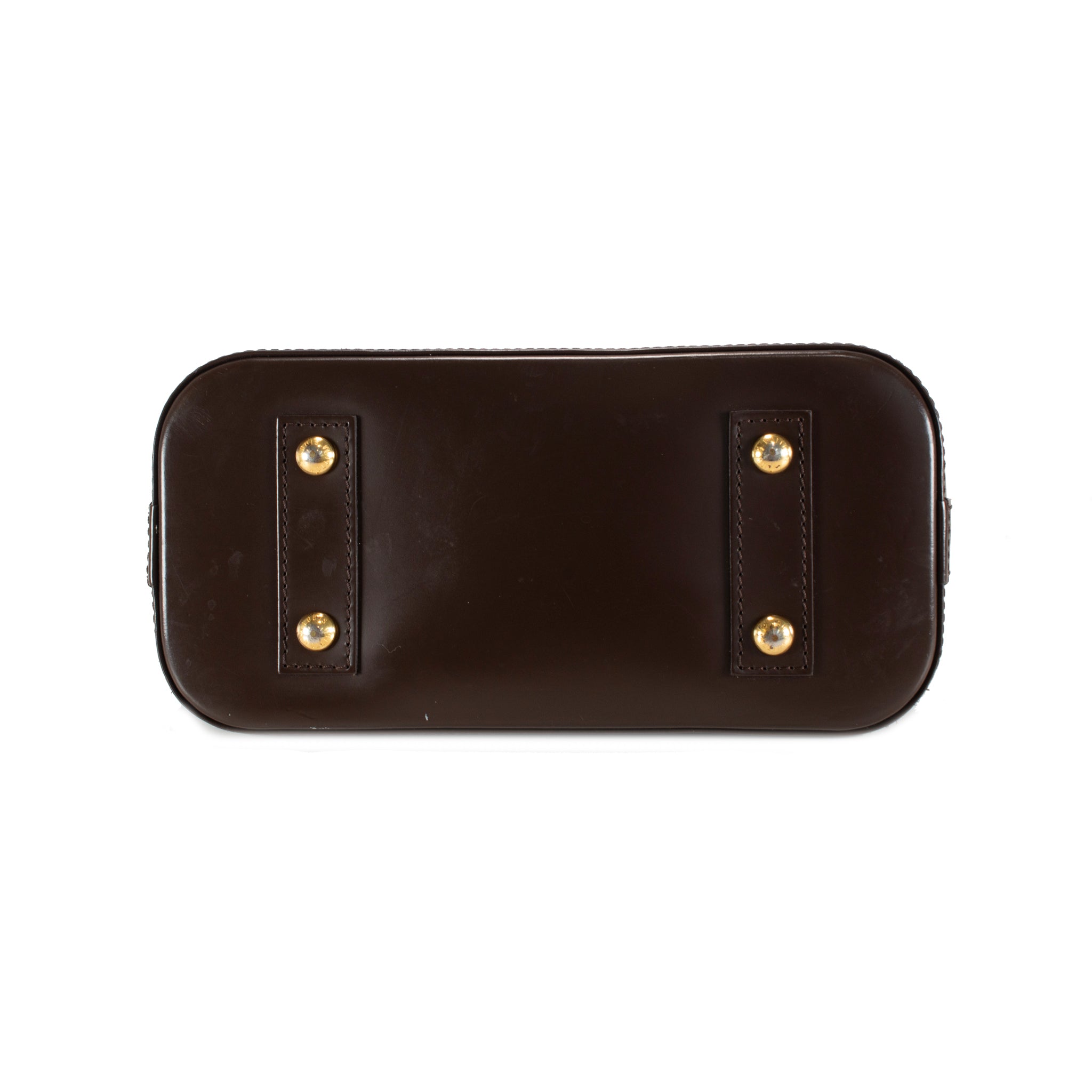 Louis Vuitton Alma BB N40606 Damier Ebène Canvas Crossbody Bag