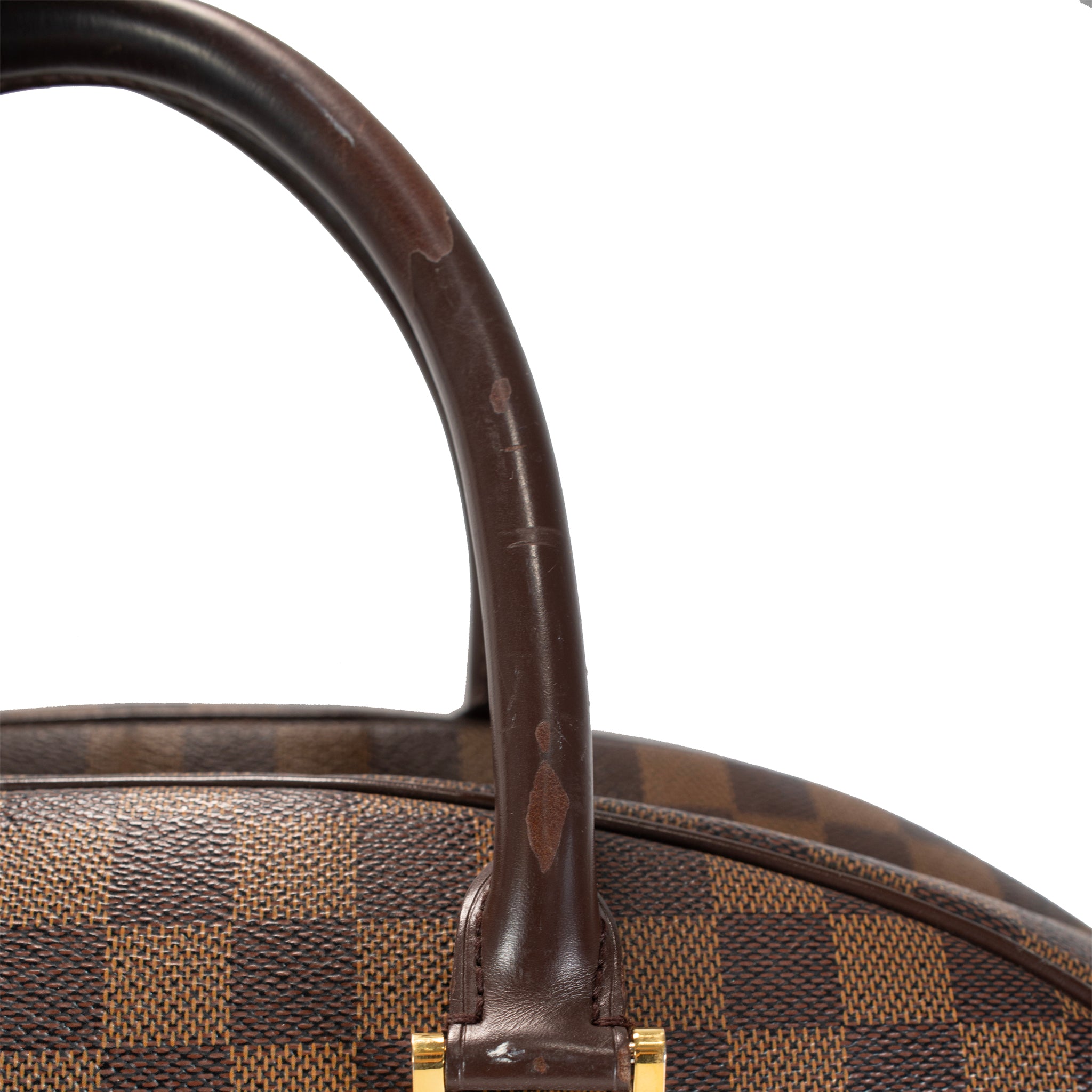 Louis Vuitton Damier Ebene Brown Canvas N41455 Nolita 24 Heures Travel Handbag