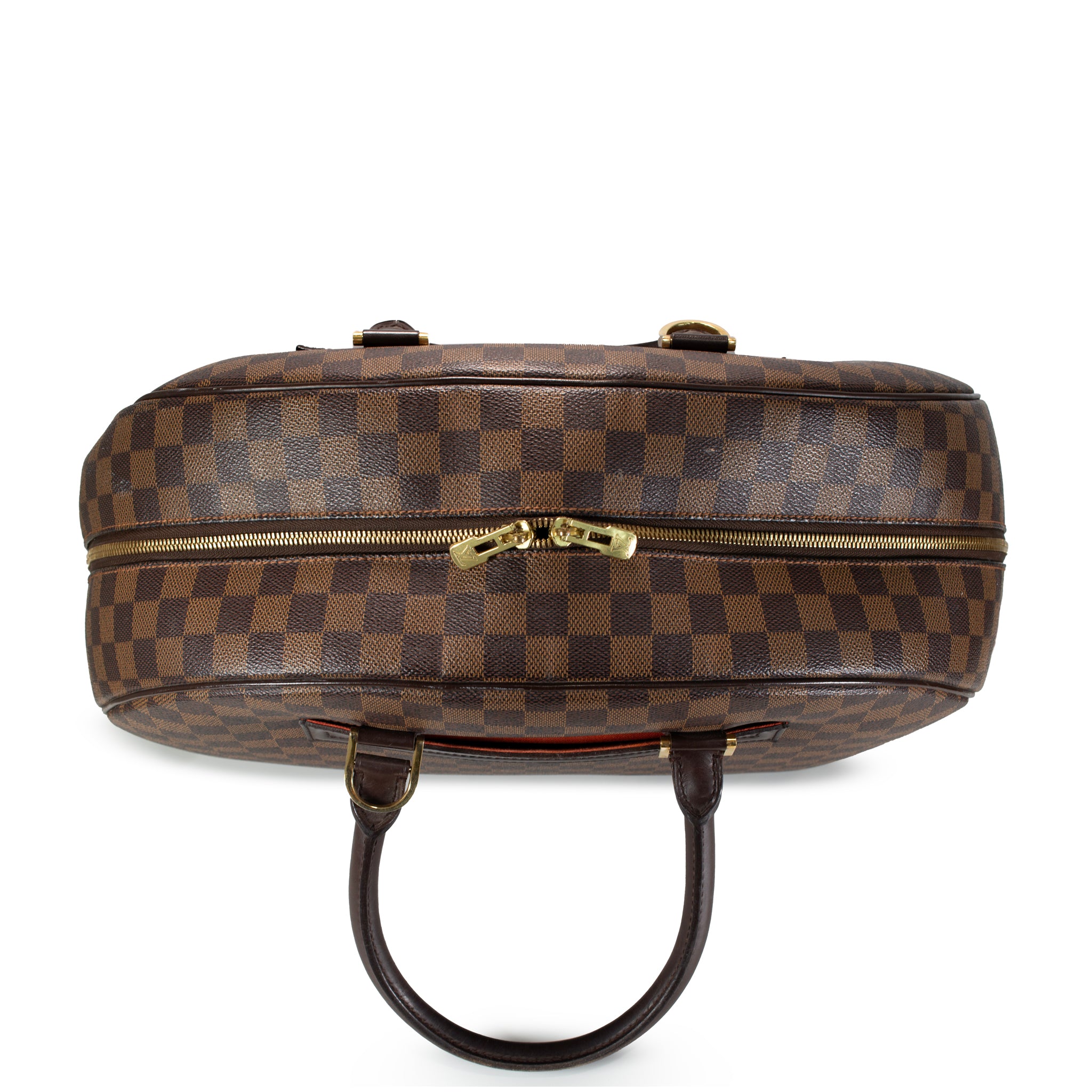 Louis Vuitton Damier Ebene Brown Canvas N41455 Nolita 24 Heures Travel Handbag